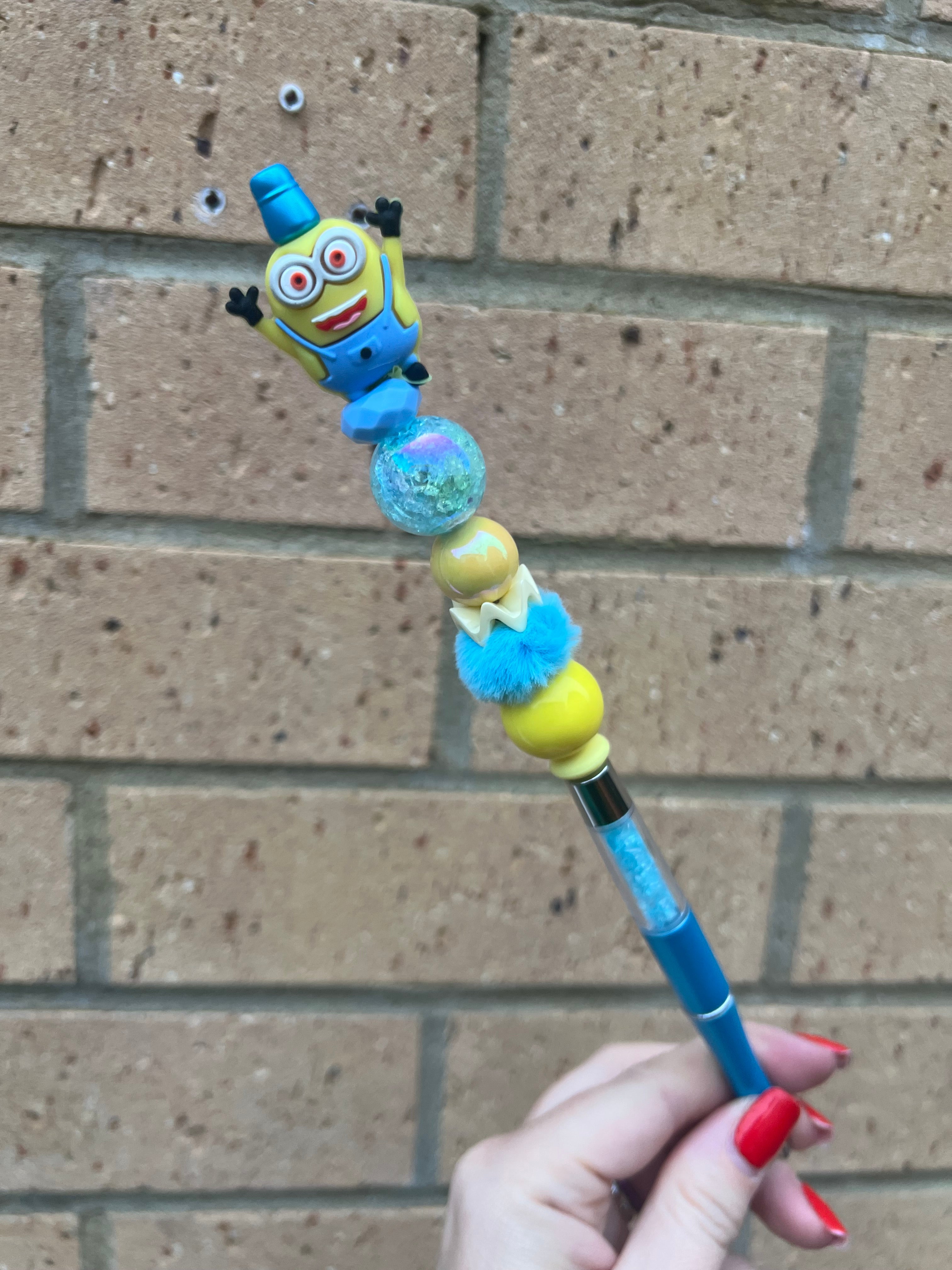 Pre made Custom Beaded Pen (extended size)