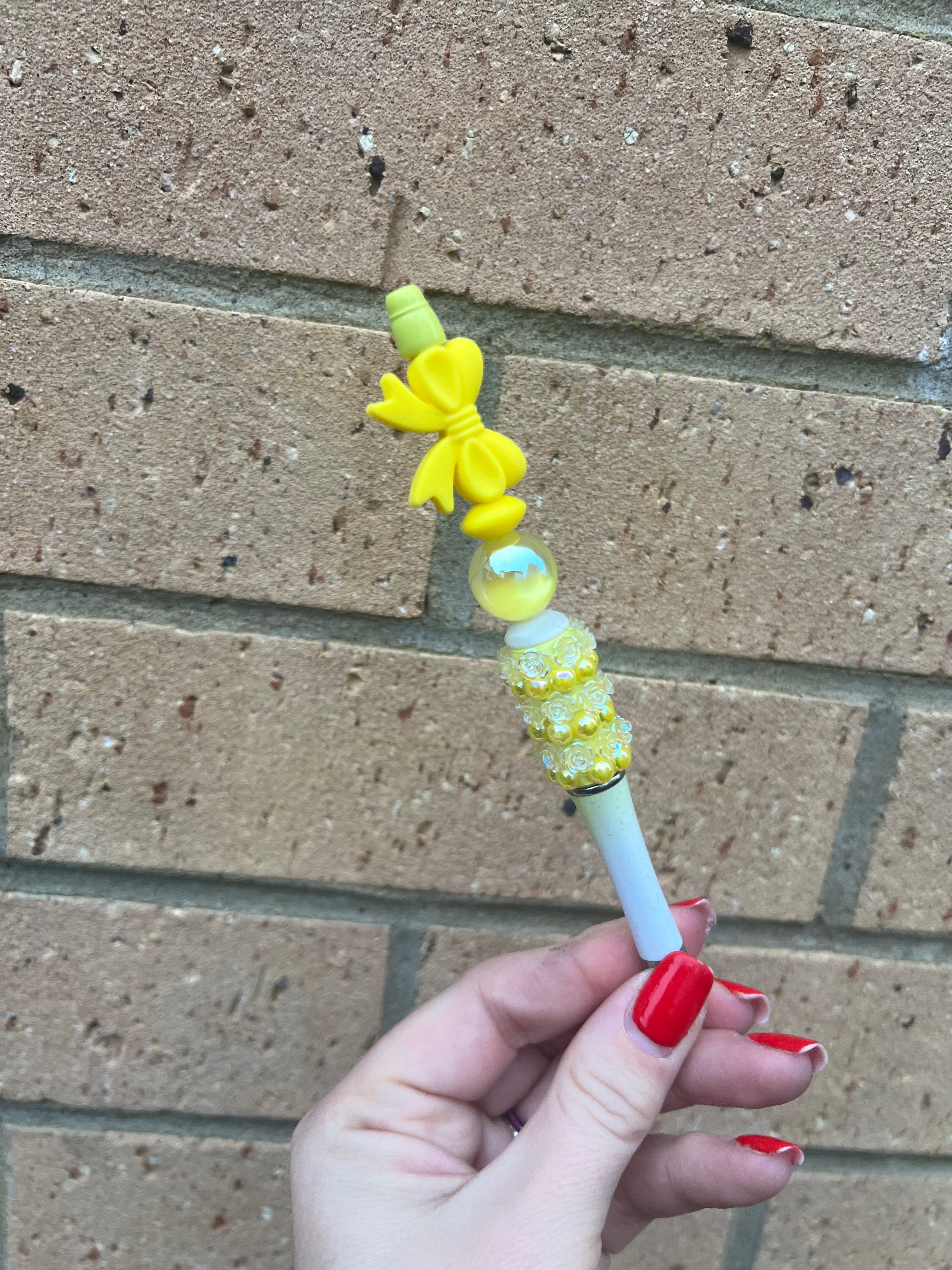 Pre made Custom Beaded Pens (standard size)