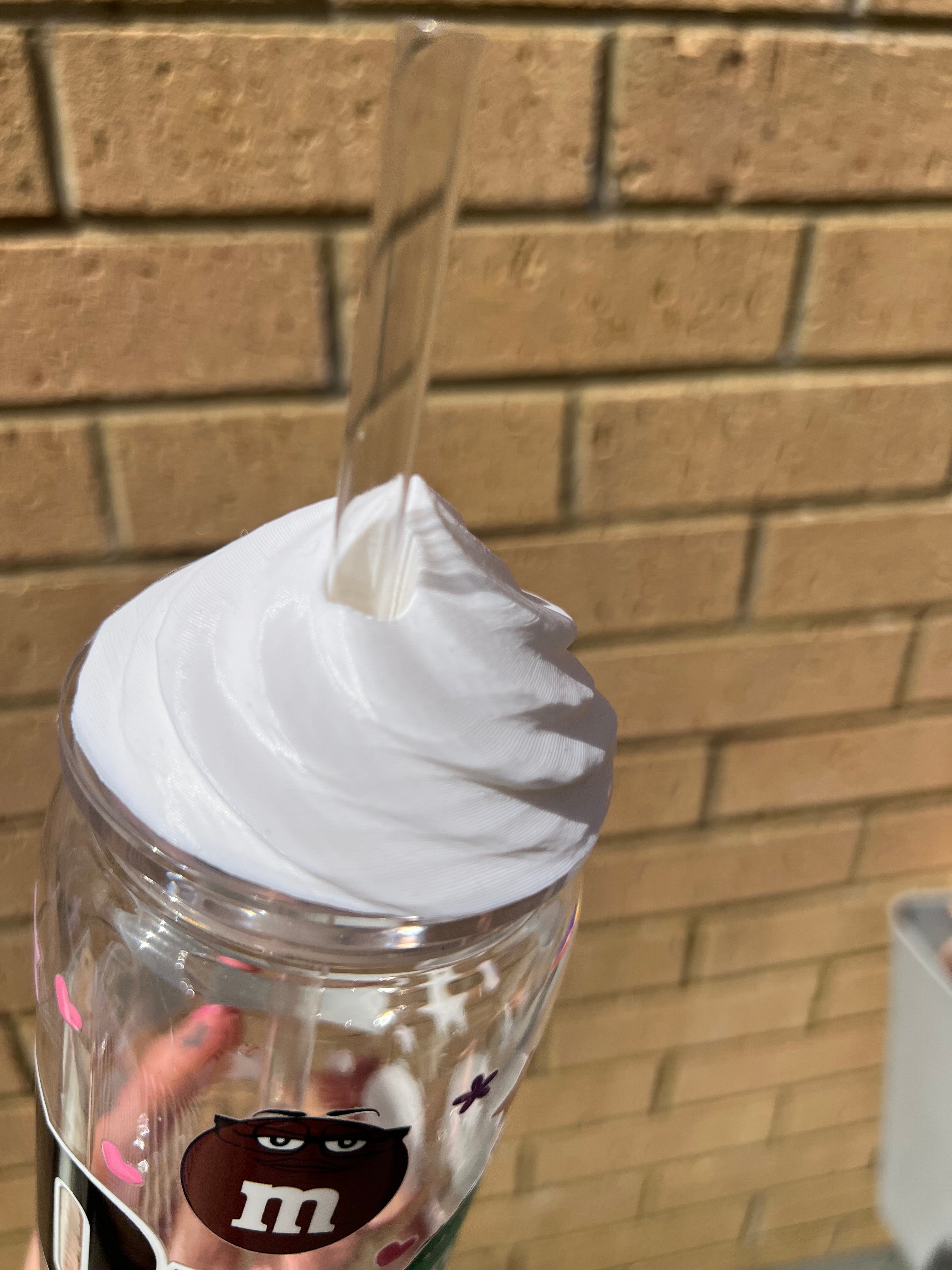 3D Printed Whipped Cream Tumbler Topper (2 pack)