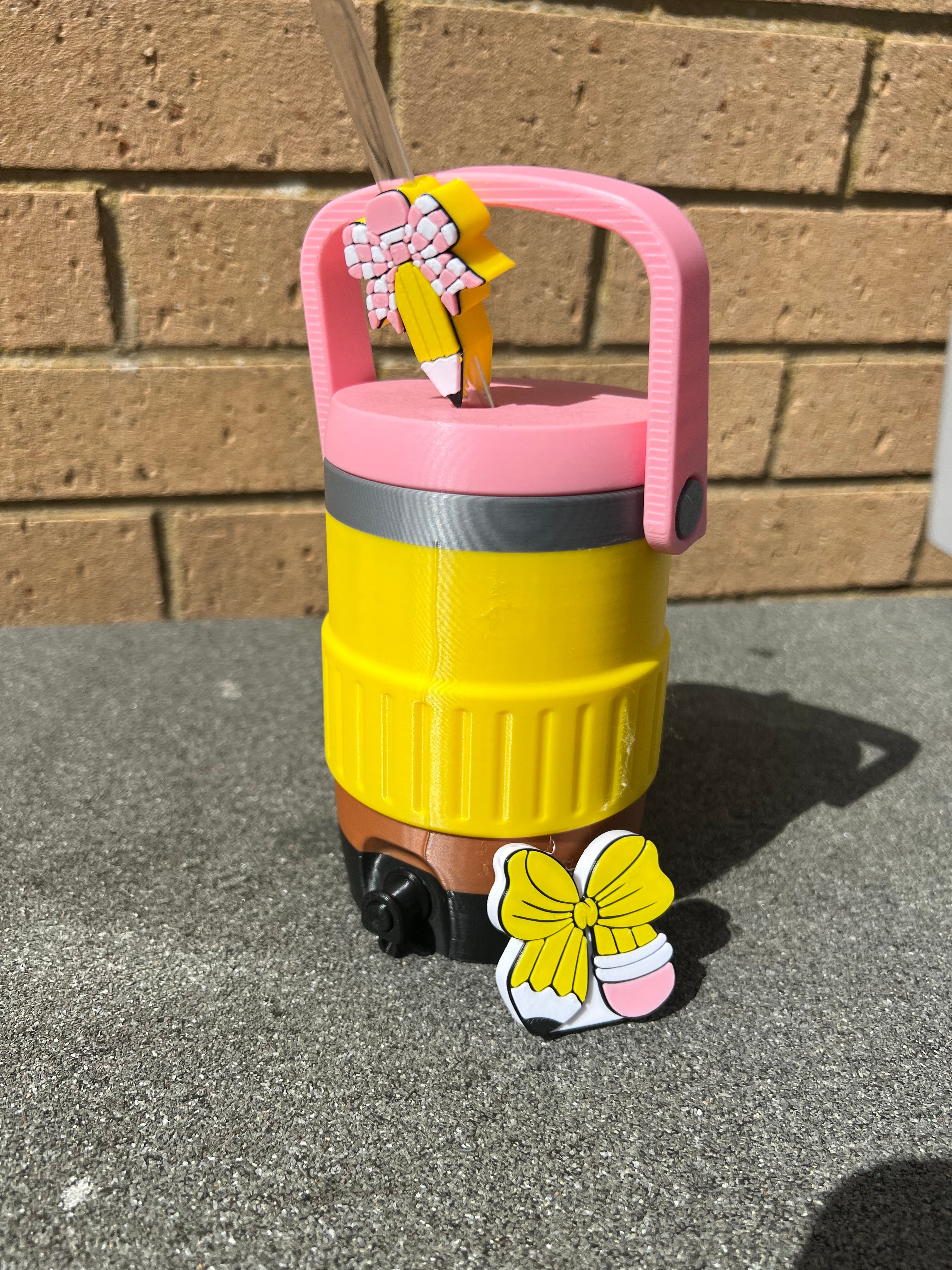 ✏️ NEW – Pencil Teacher Can Koozie ✏️