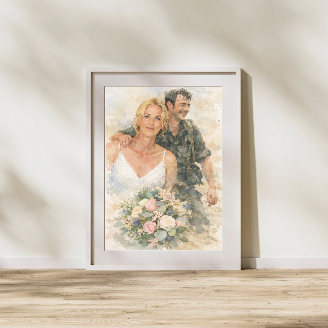 Memorial Watercolour Inspired Print
