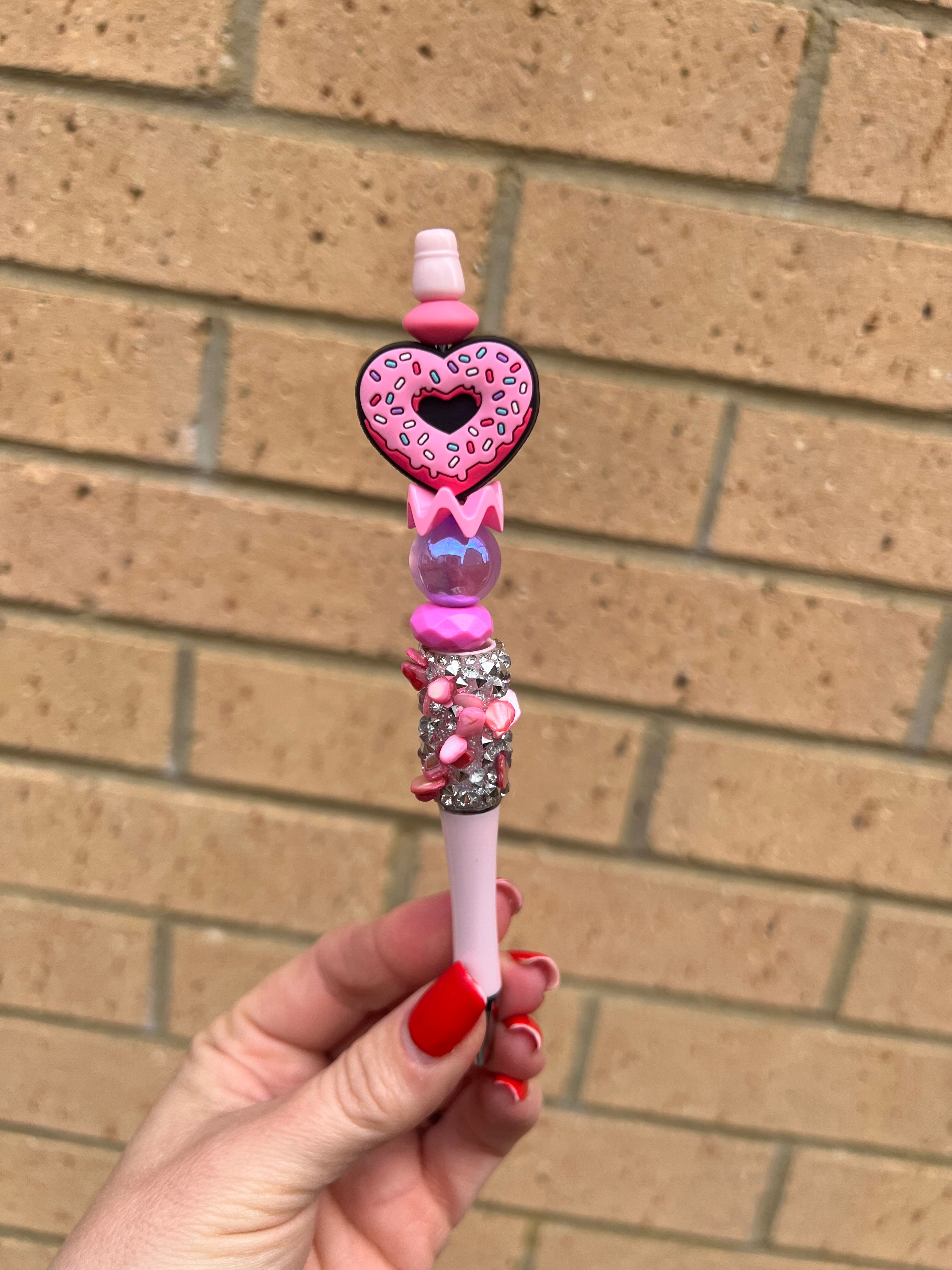 Pre made Custom Beaded Pens (standard size)