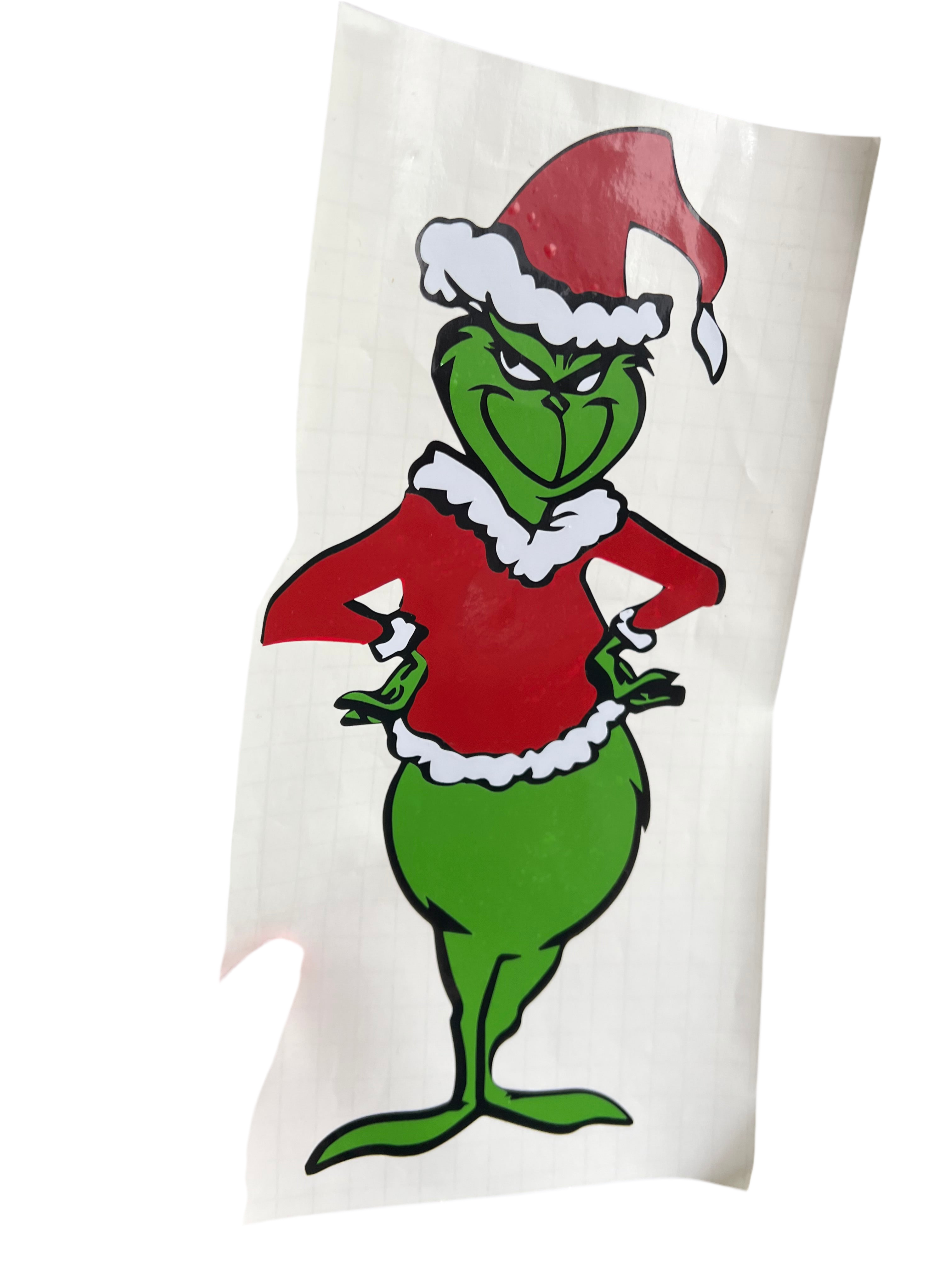 The Grinch Vinyl Sticker