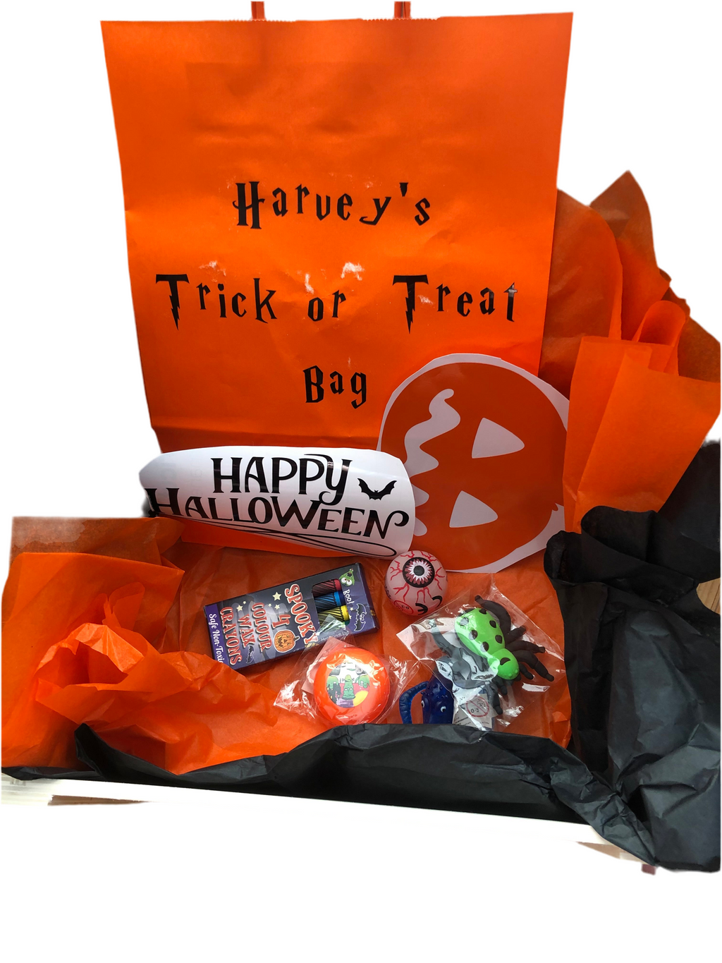Halloween Crate - Personalised - Filled