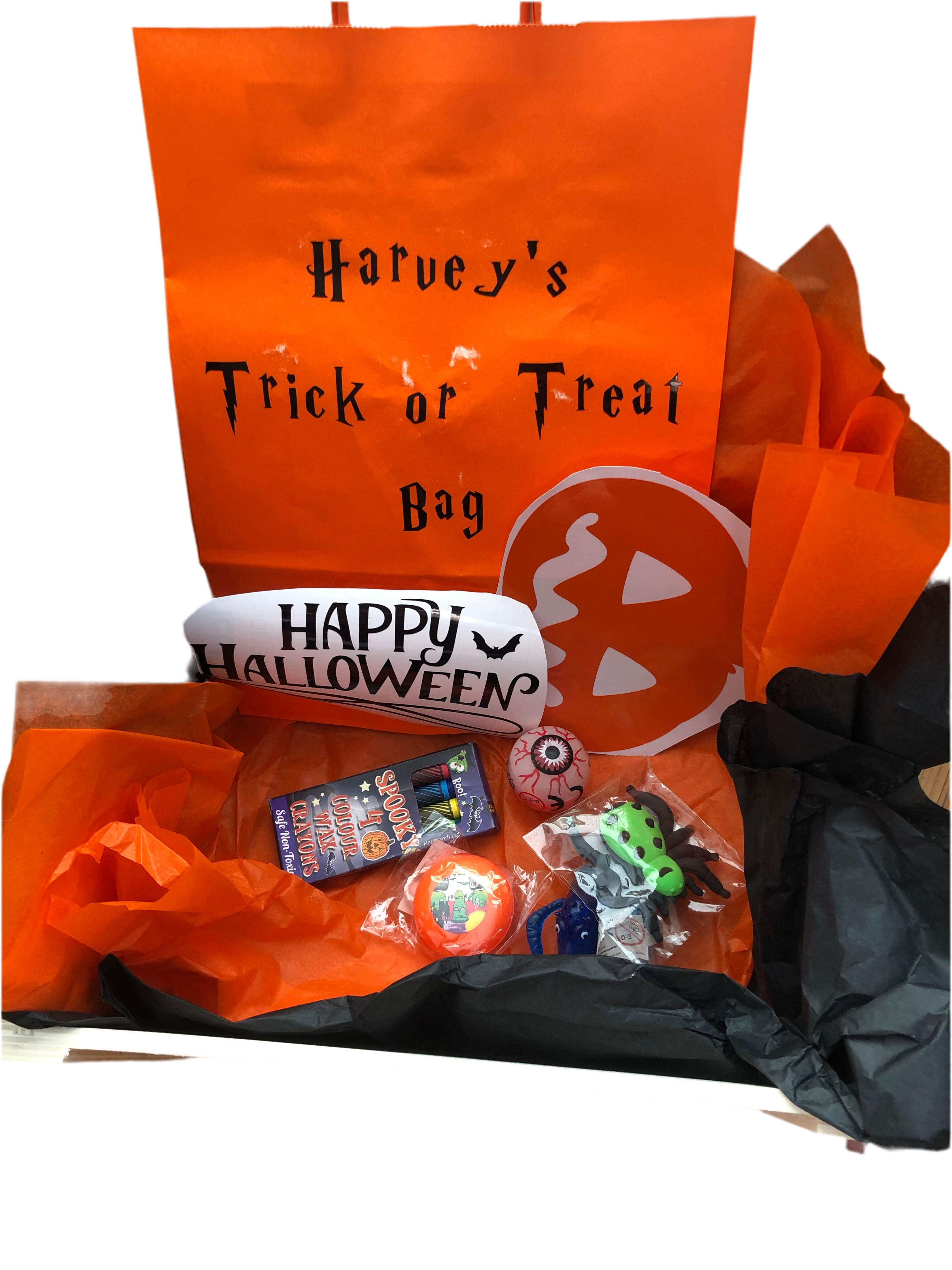 Halloween Crate - Personalised - Filled