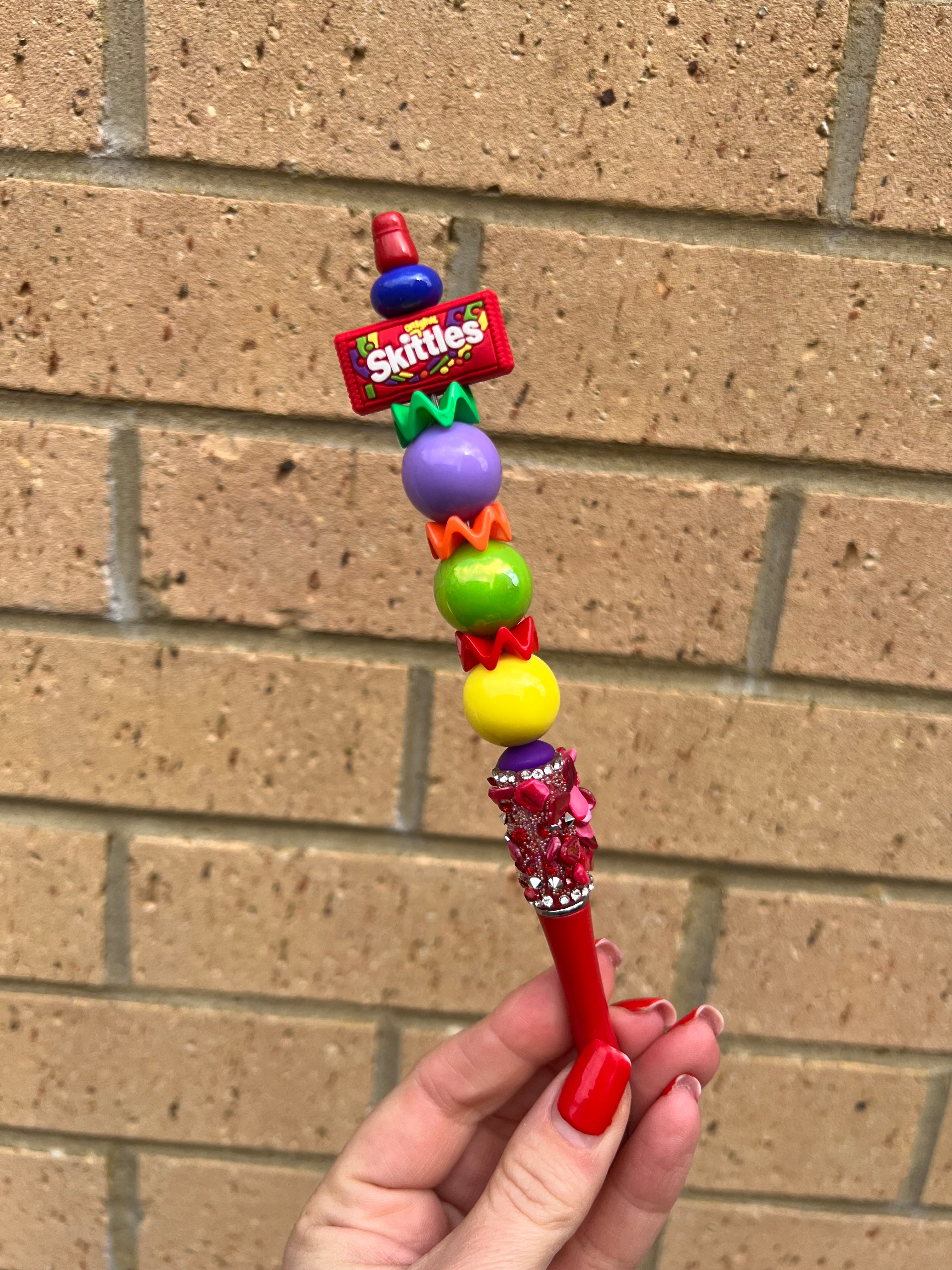Pre made Custom Beaded Pen (extended size)