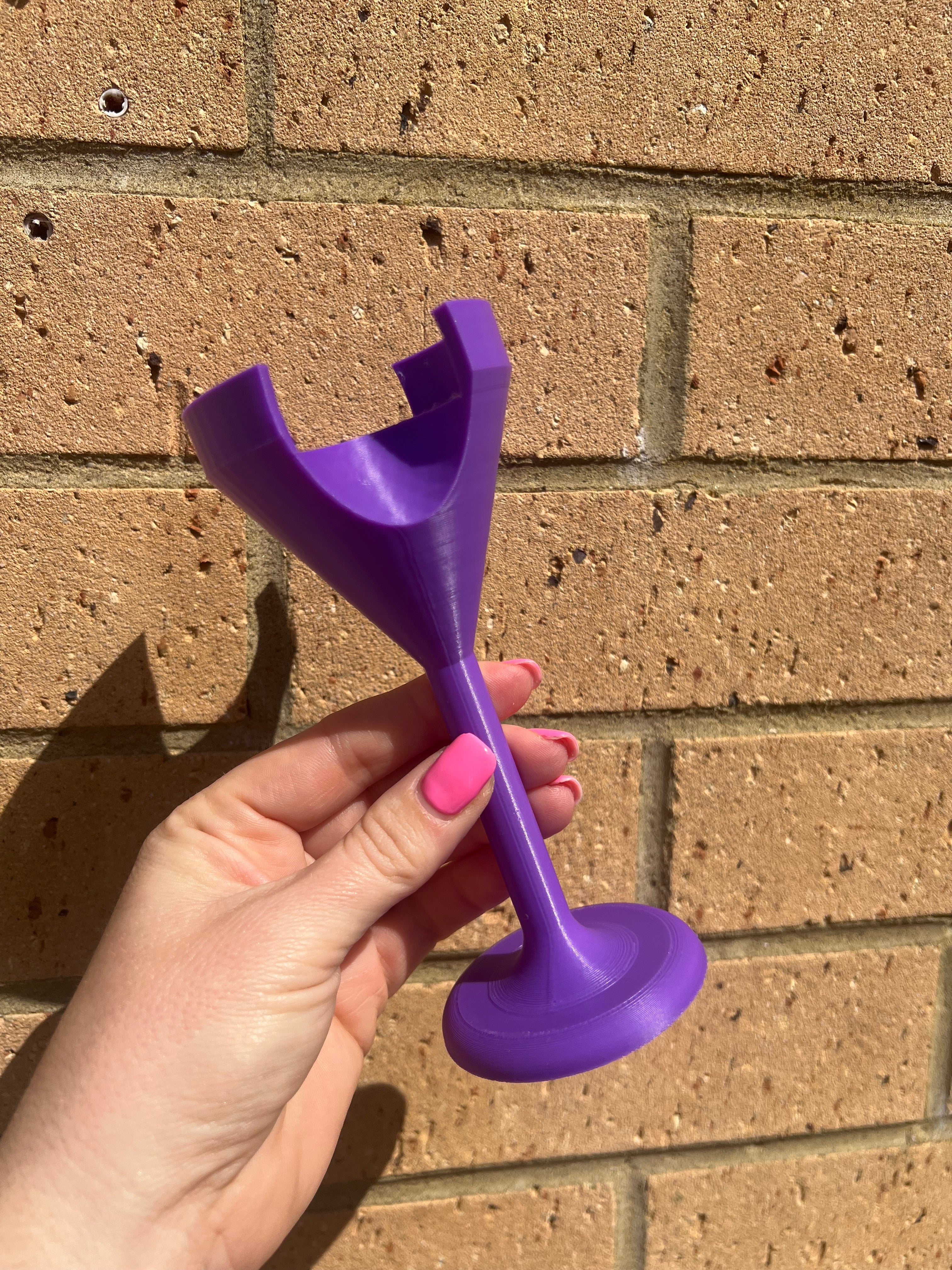 3D Printed Tumbler Lid Decorating Stand | Tumbler Lid Holder for Crafters | Lid Decorating Tool | Multiple Colours Available