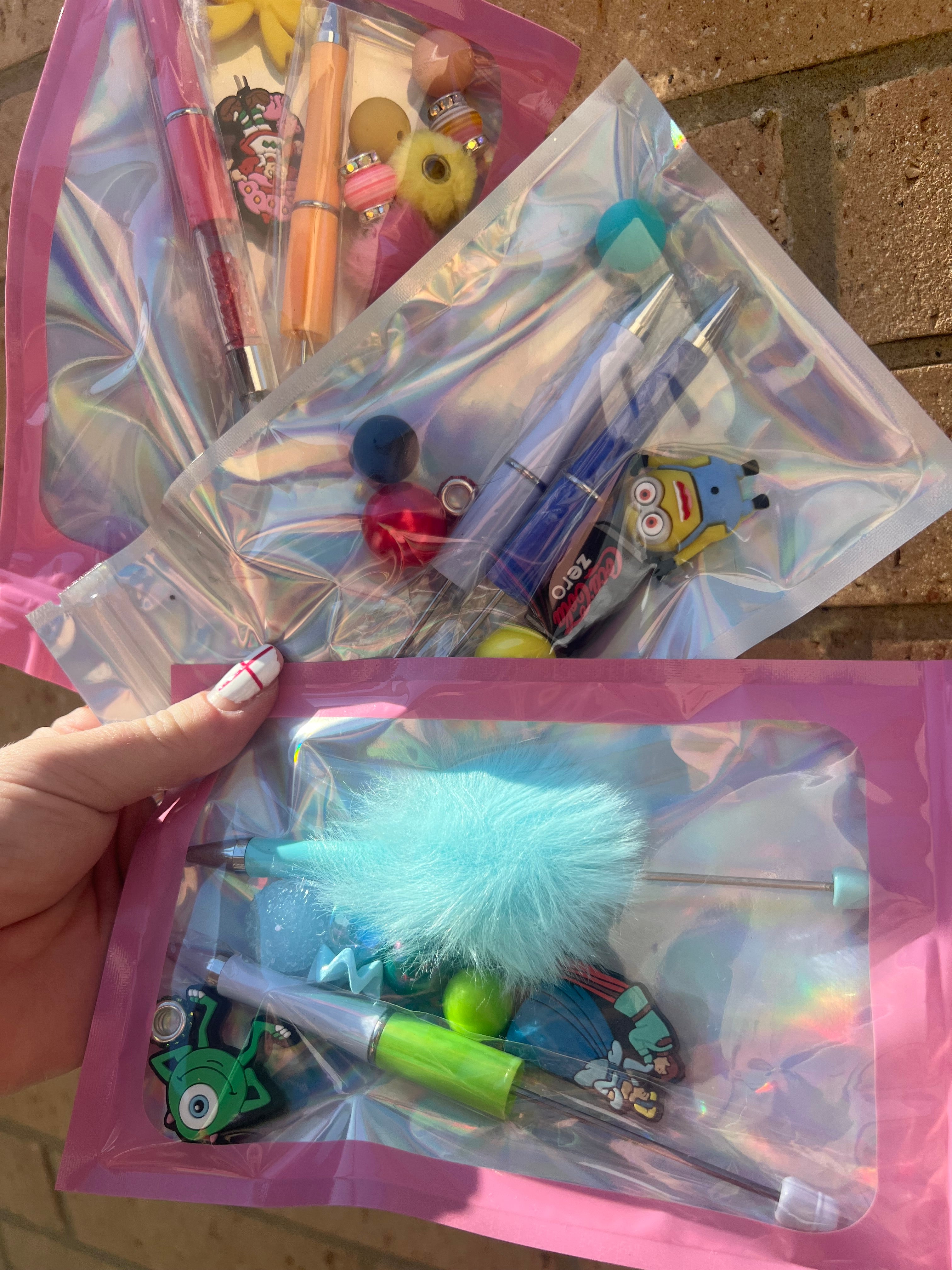 DIY Beaded Pen Kit | Make Your Own Pen Craft Kit | Creative Gift | Includes Pen, Beads & Focal Charm | Perfect for All Ages