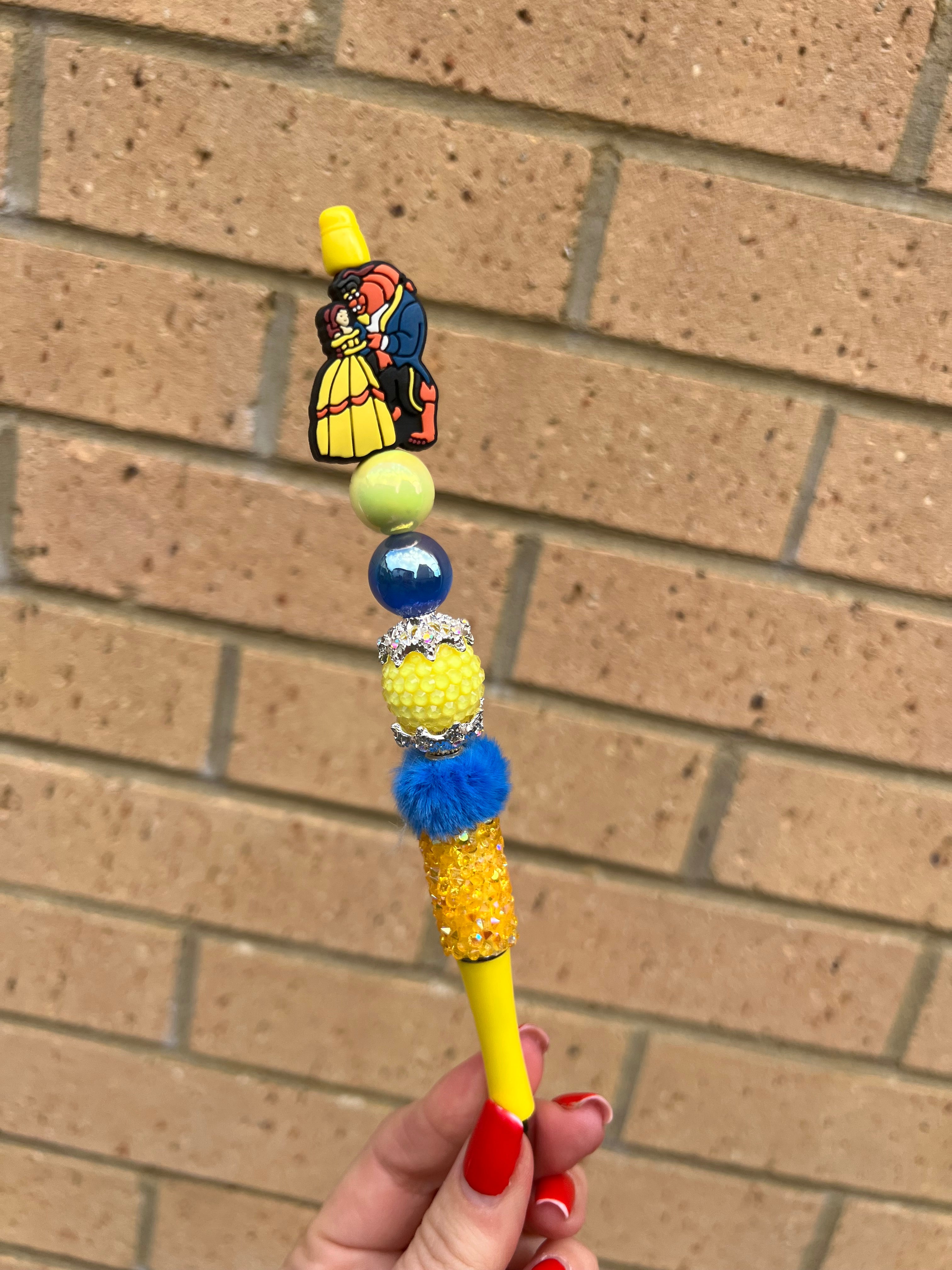 Pre made Custom Beaded Pen (extended size)