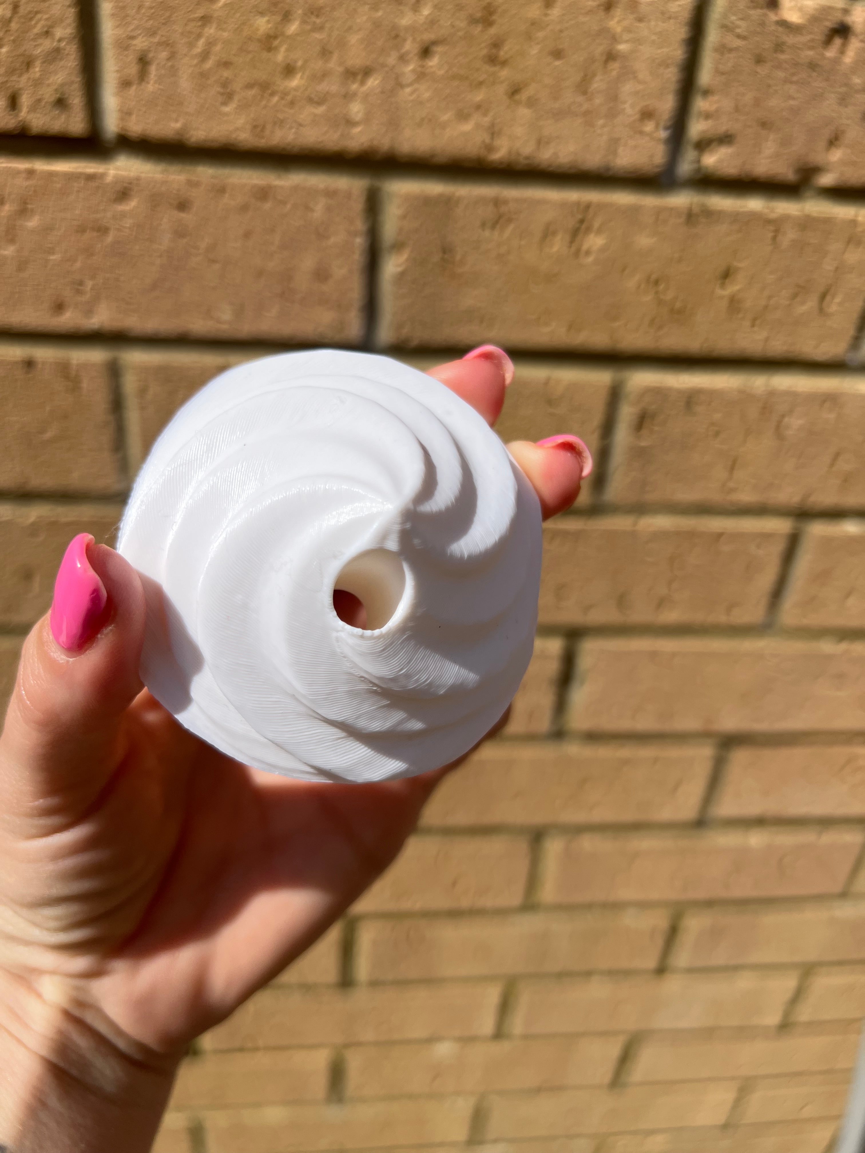 3D Printed Whipped Cream Tumbler Topper (2 pack)