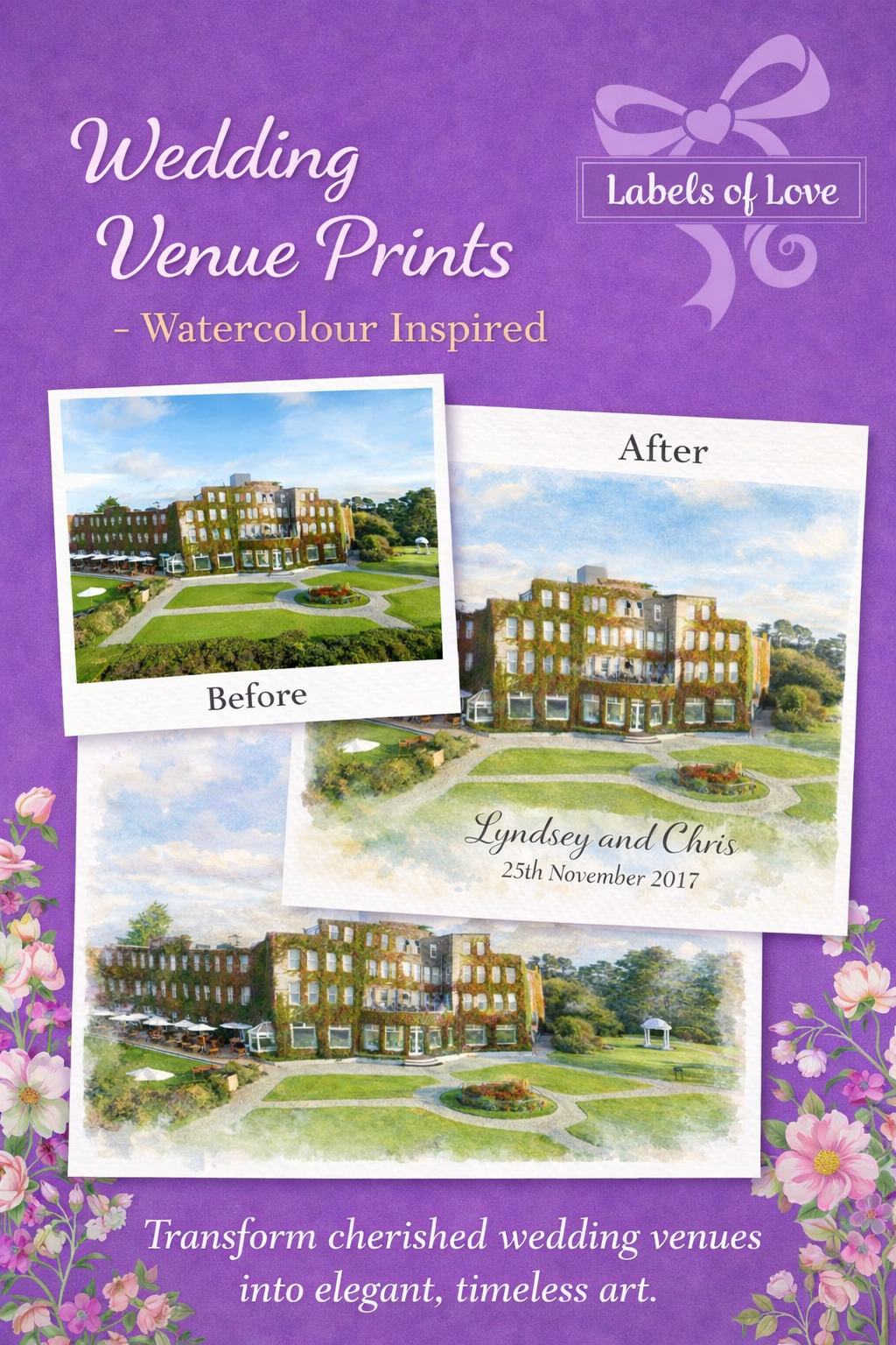 Personalised Favourite Place Portrait