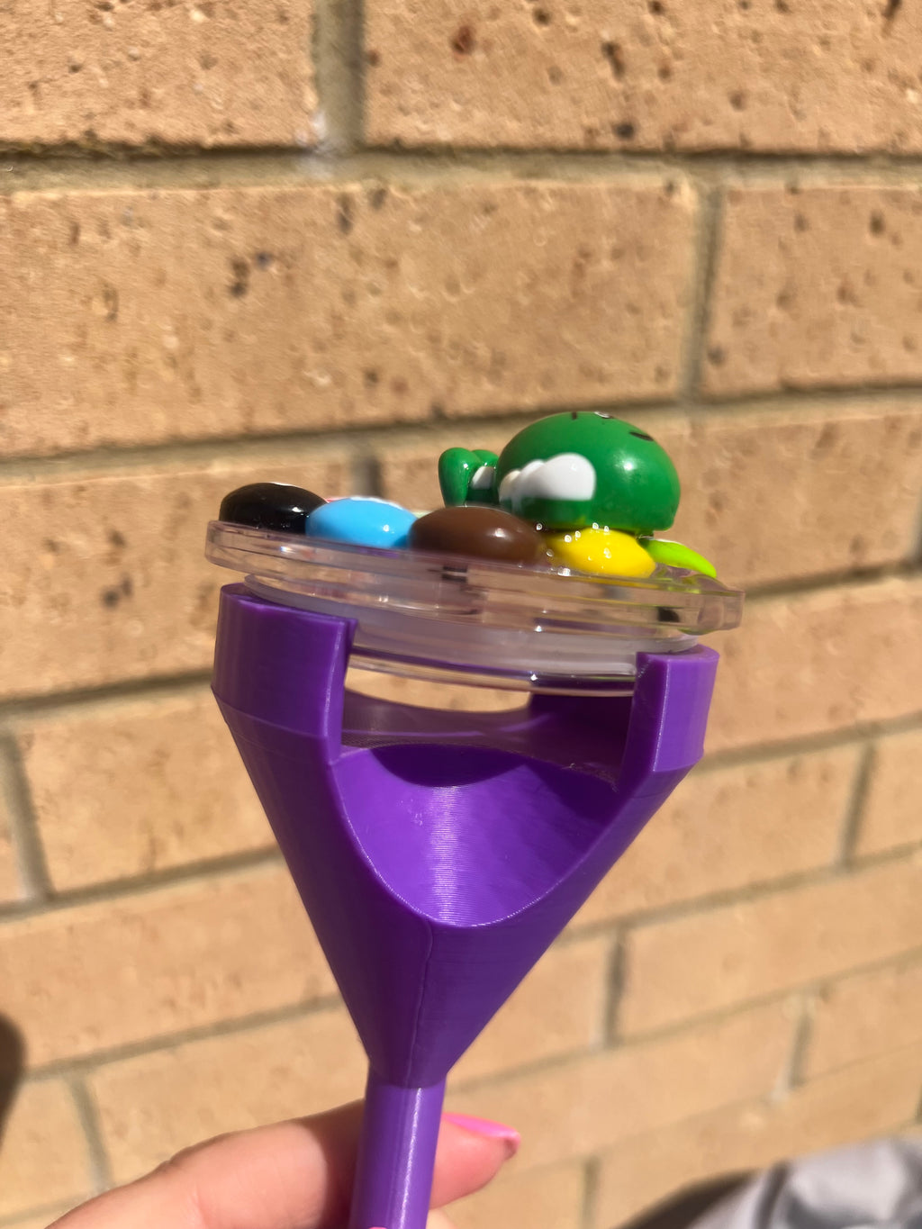 3D Printed Tumbler Lid Decorating Stand | Tumbler Lid Holder for Crafters | Lid Decorating Tool | Multiple Colours Available