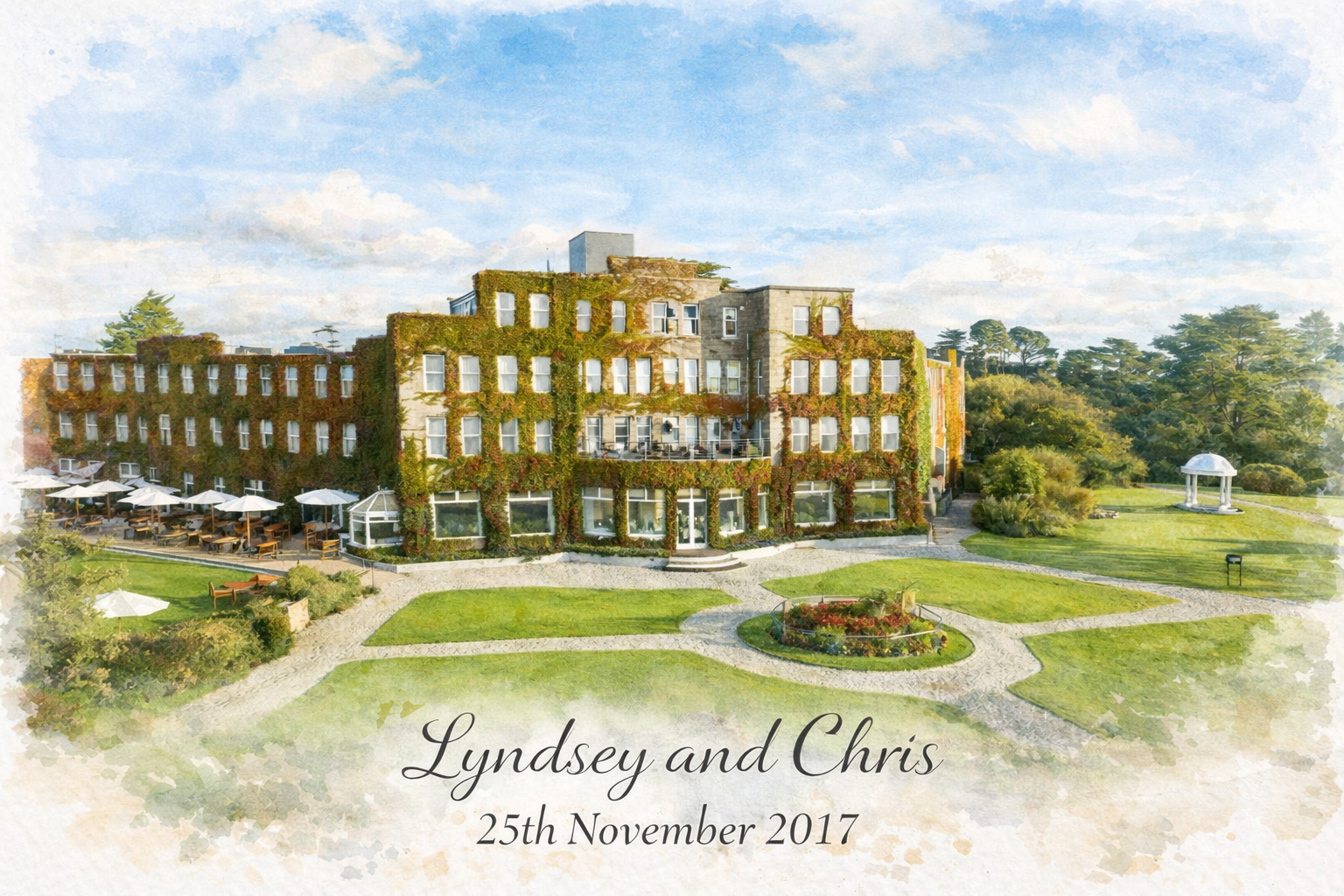 Personalised Favourite Place Portrait