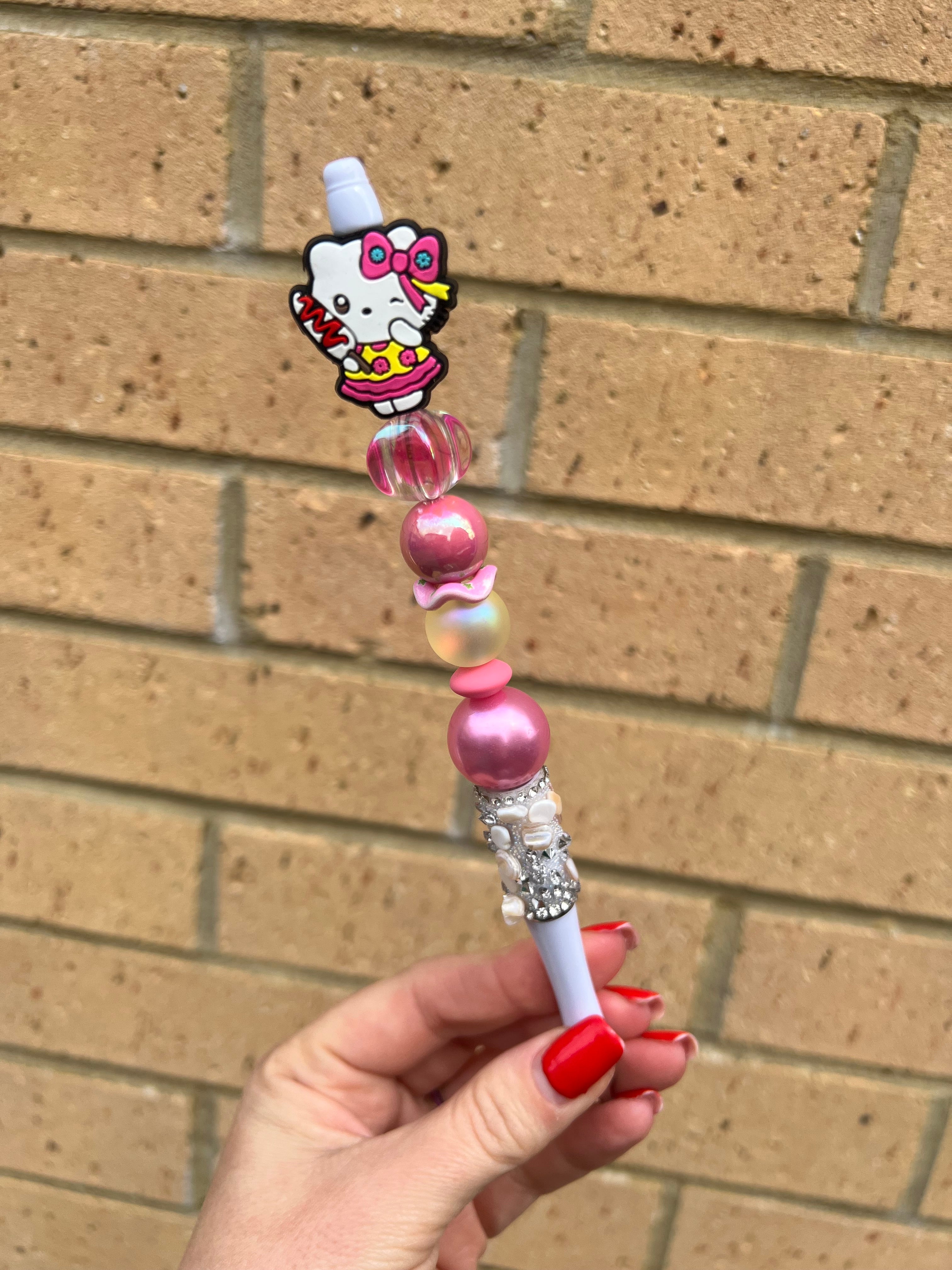 Pre made Custom Beaded Pen (extended size)