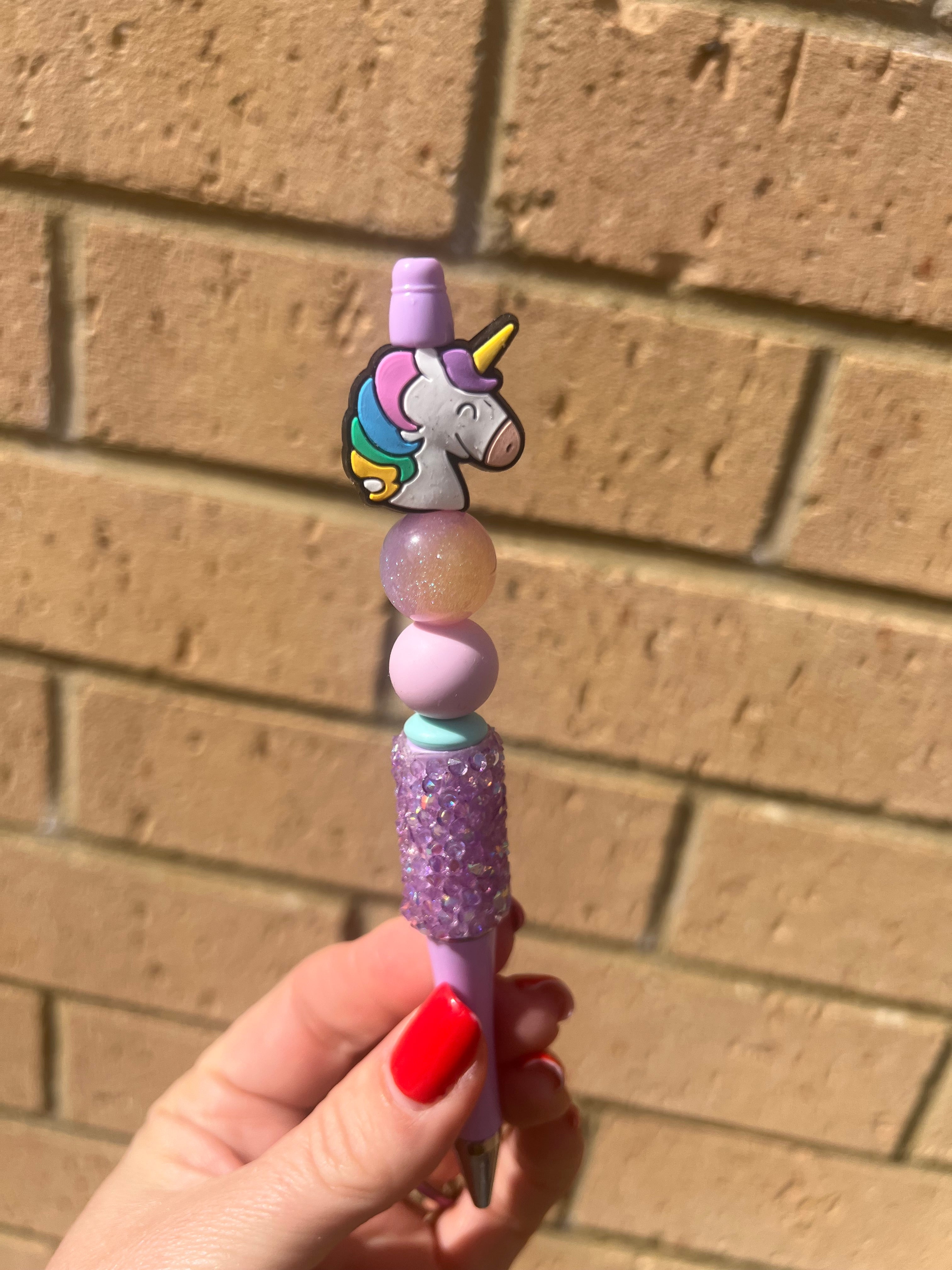Pre made Custom Beaded Pens (standard size)