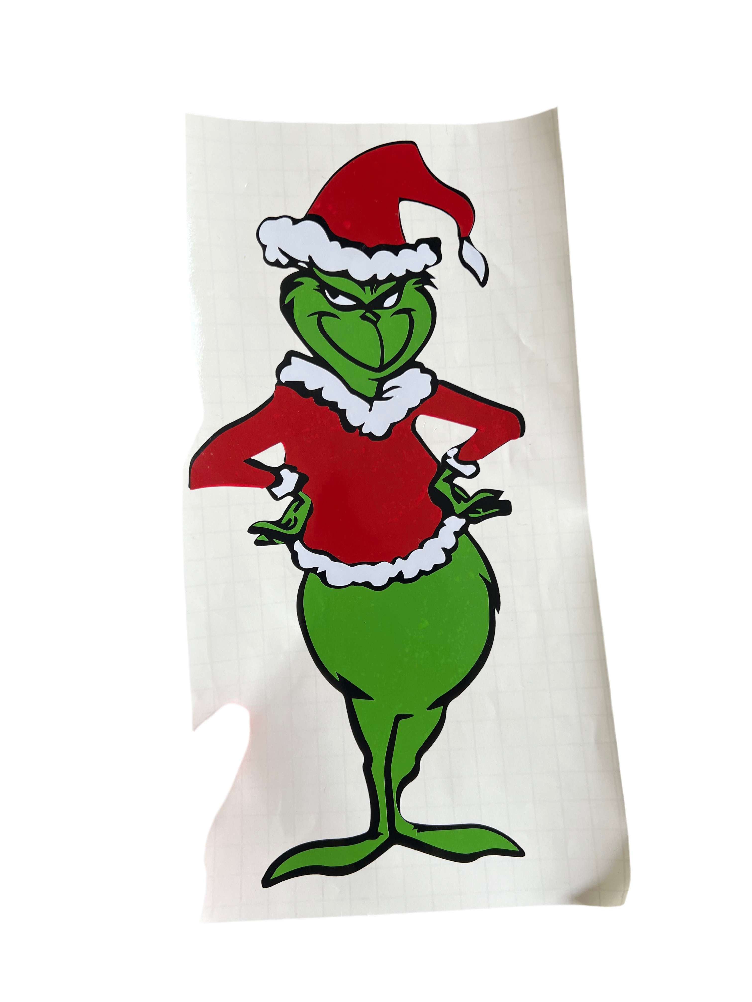 The Grinch Vinyl Sticker