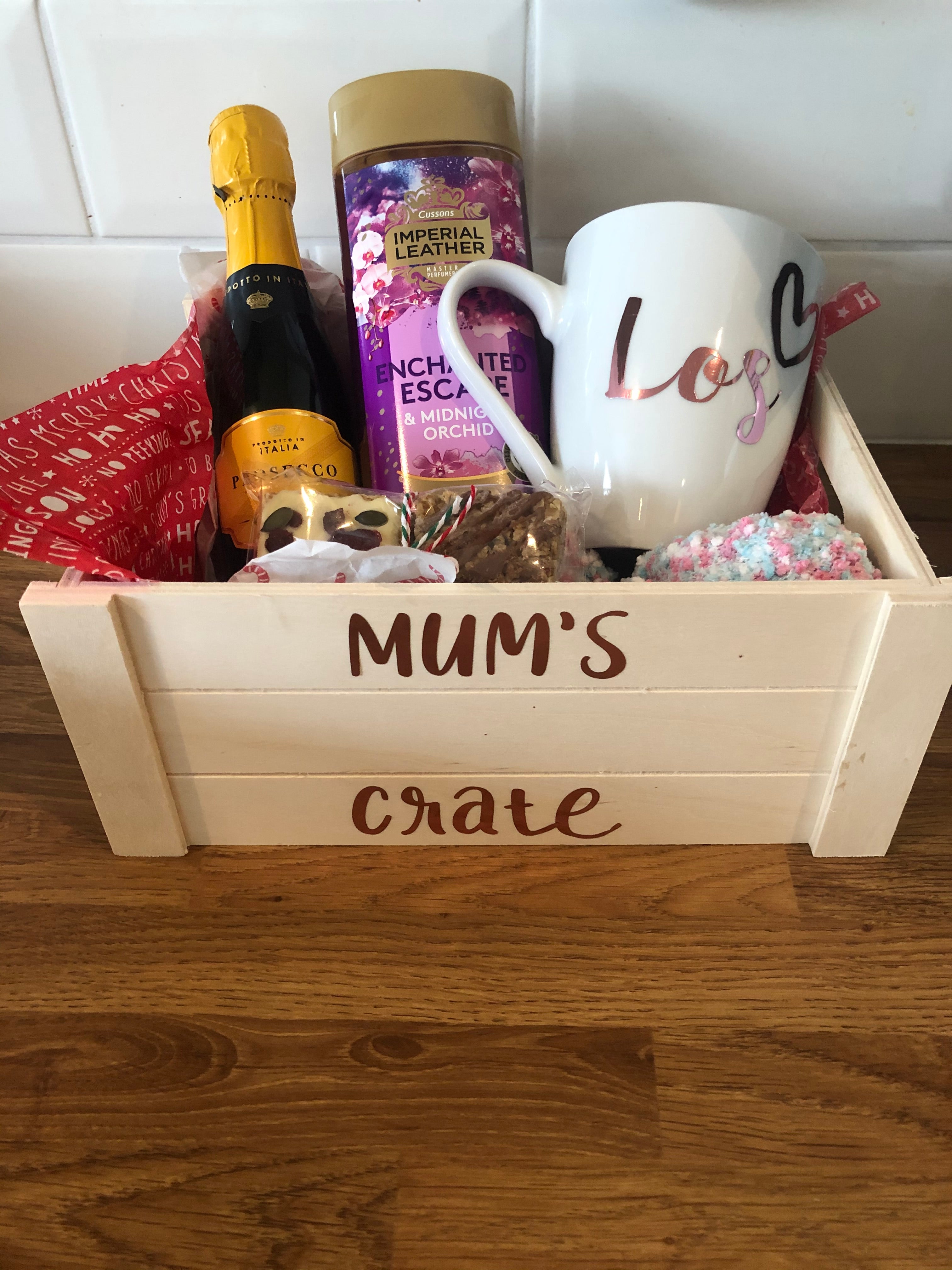 Personalised crates
