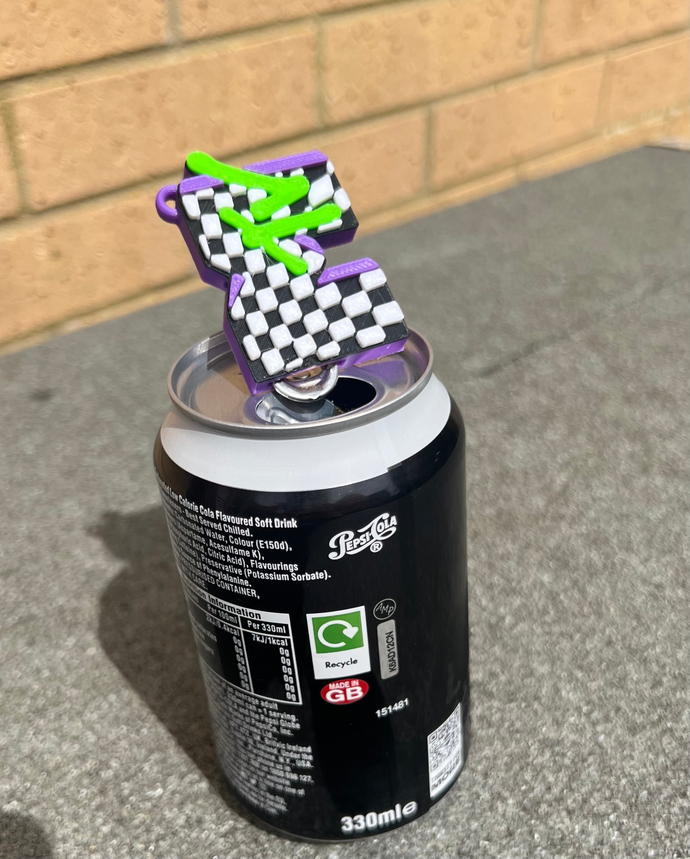 3D Printed Soda Can Opener