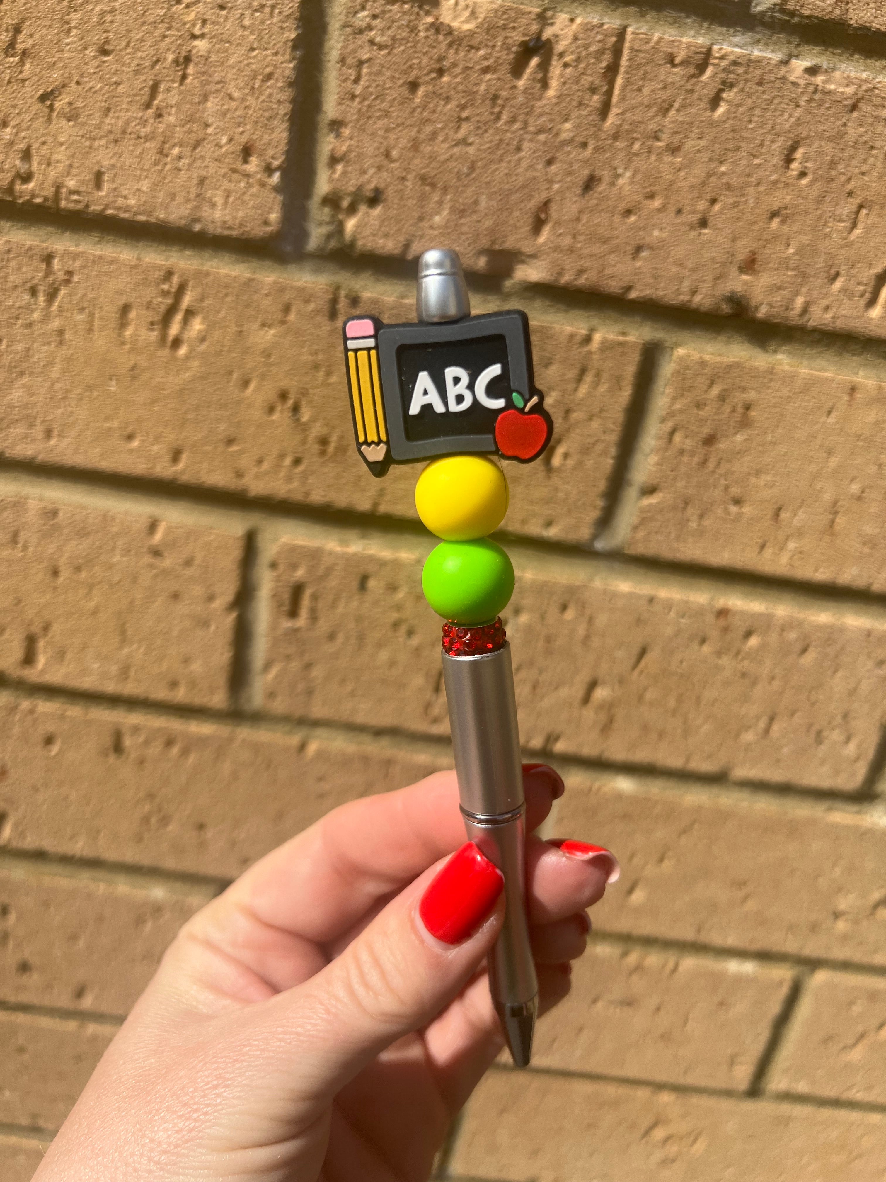 Pre made Custom Beaded Pens (standard size)