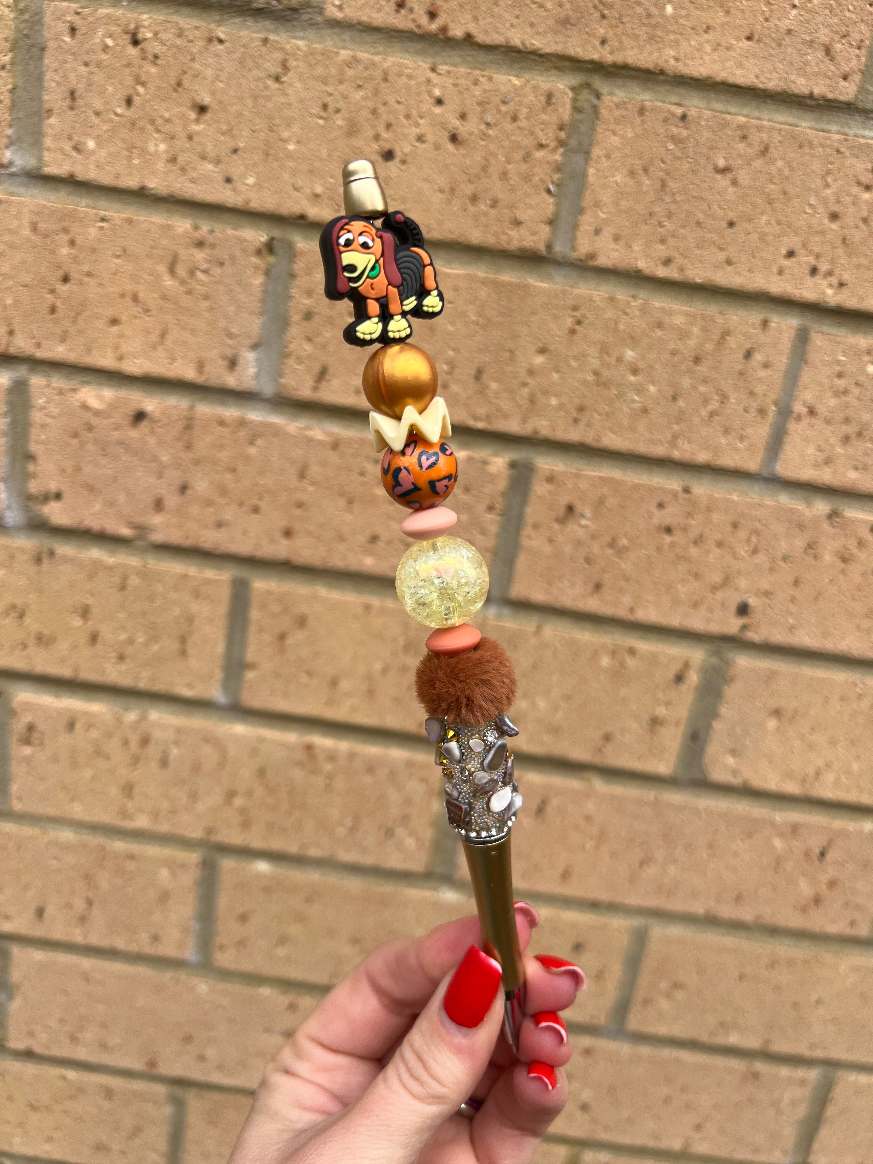 Pre made Custom Beaded Pen (extended size)