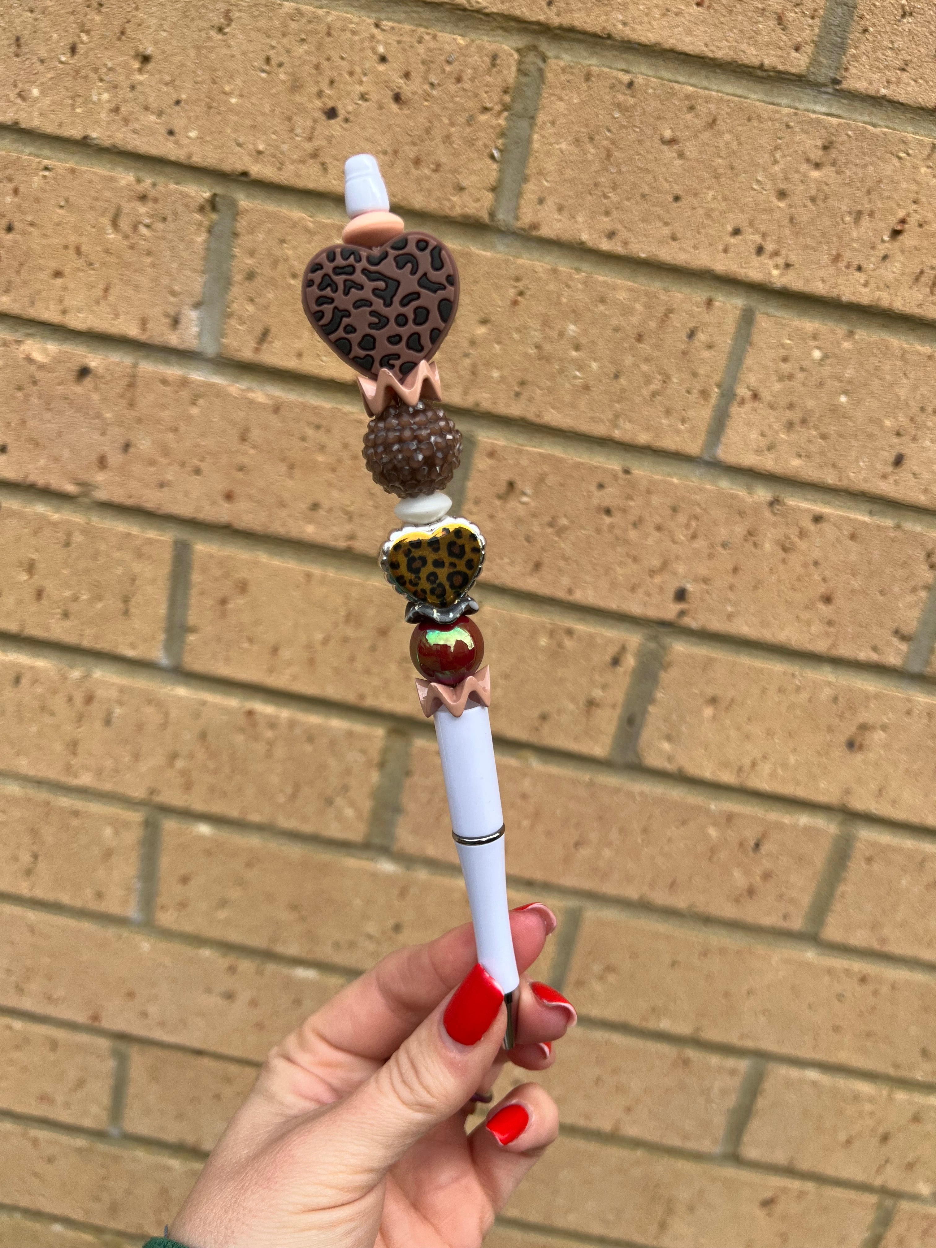 Pre made Custom Beaded Pen (extended size)