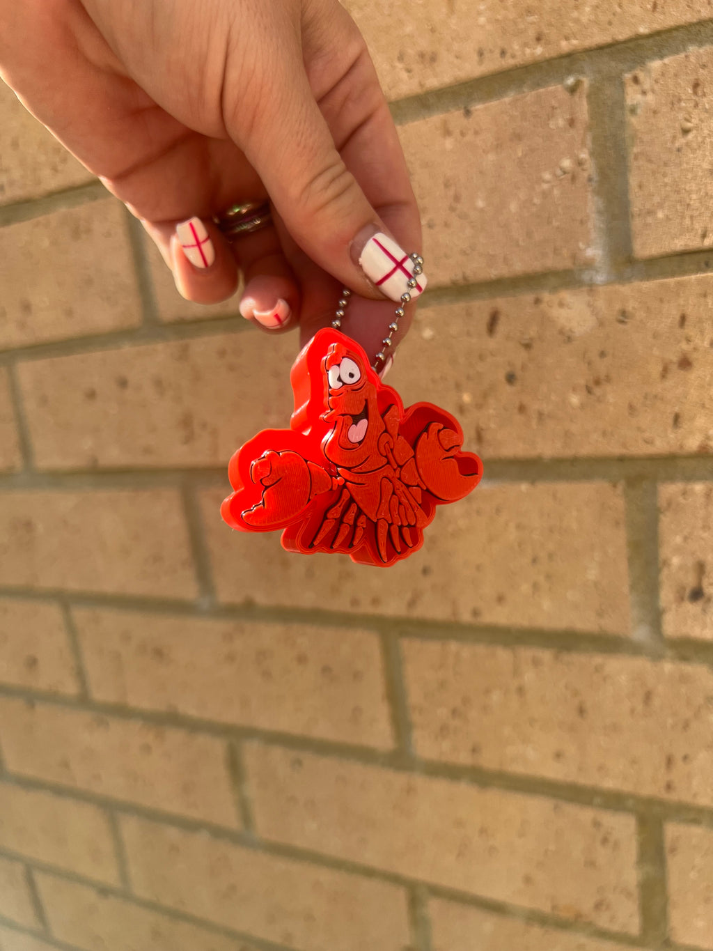 Sebastian Inspired Clicker Fidget Keyring | 3D Printed Sensory Click Toy | Pocket Fidget | ADHD & Autism Friendly