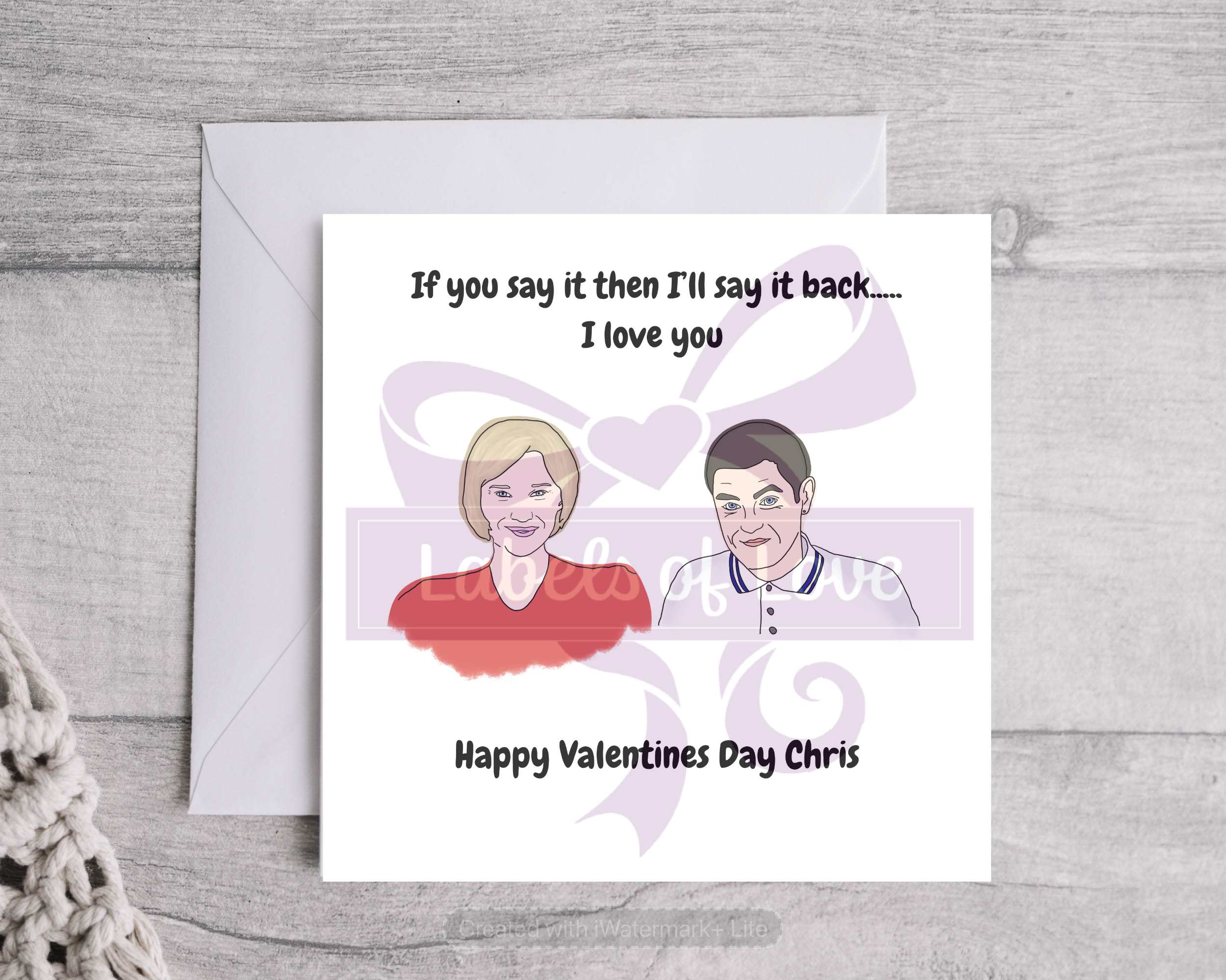 Gavin and Stacey Valentines Card - Personalised Card- Gavin and Stacey Inspired