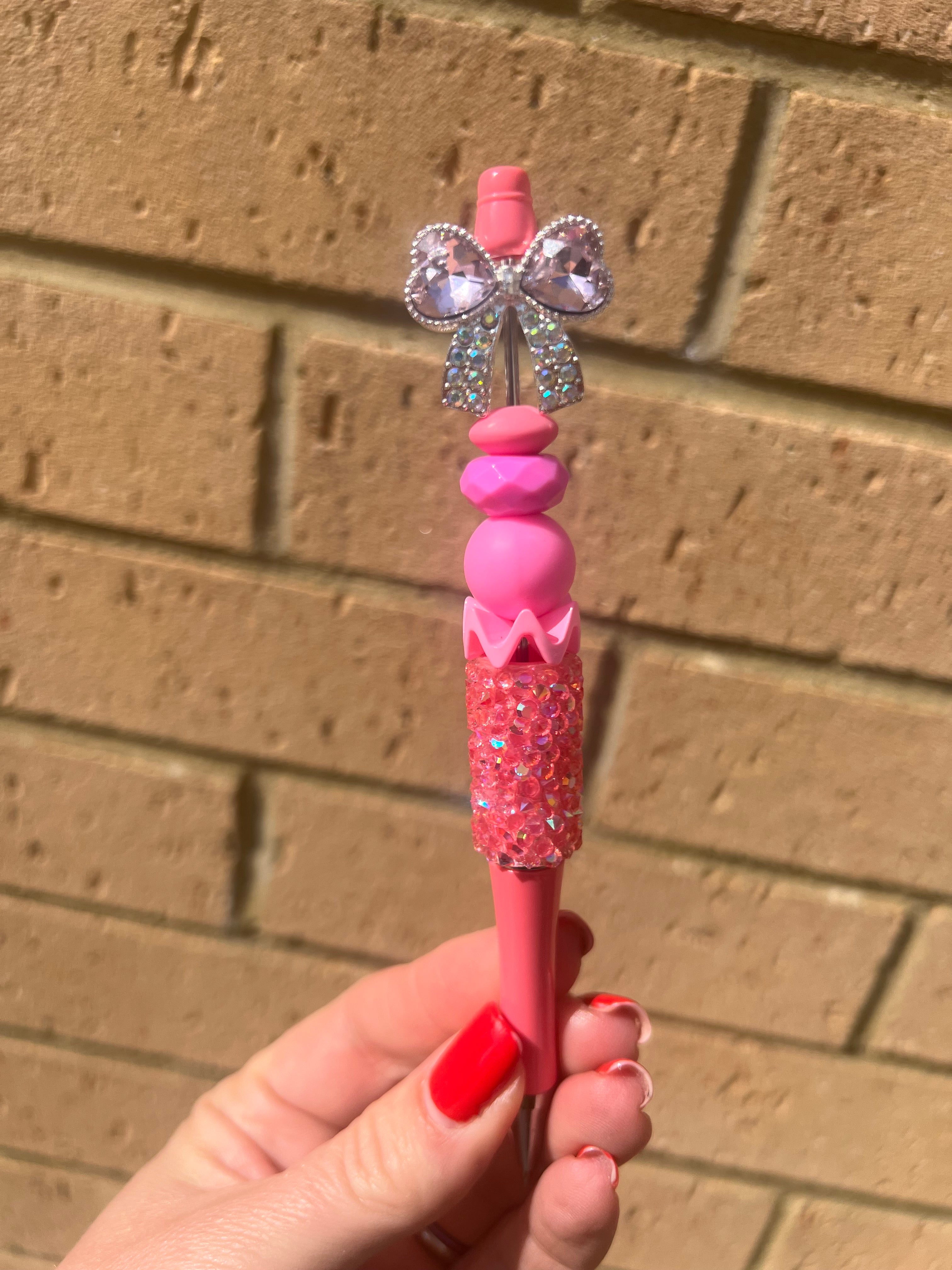 Pre made Custom Beaded Pens (standard size)