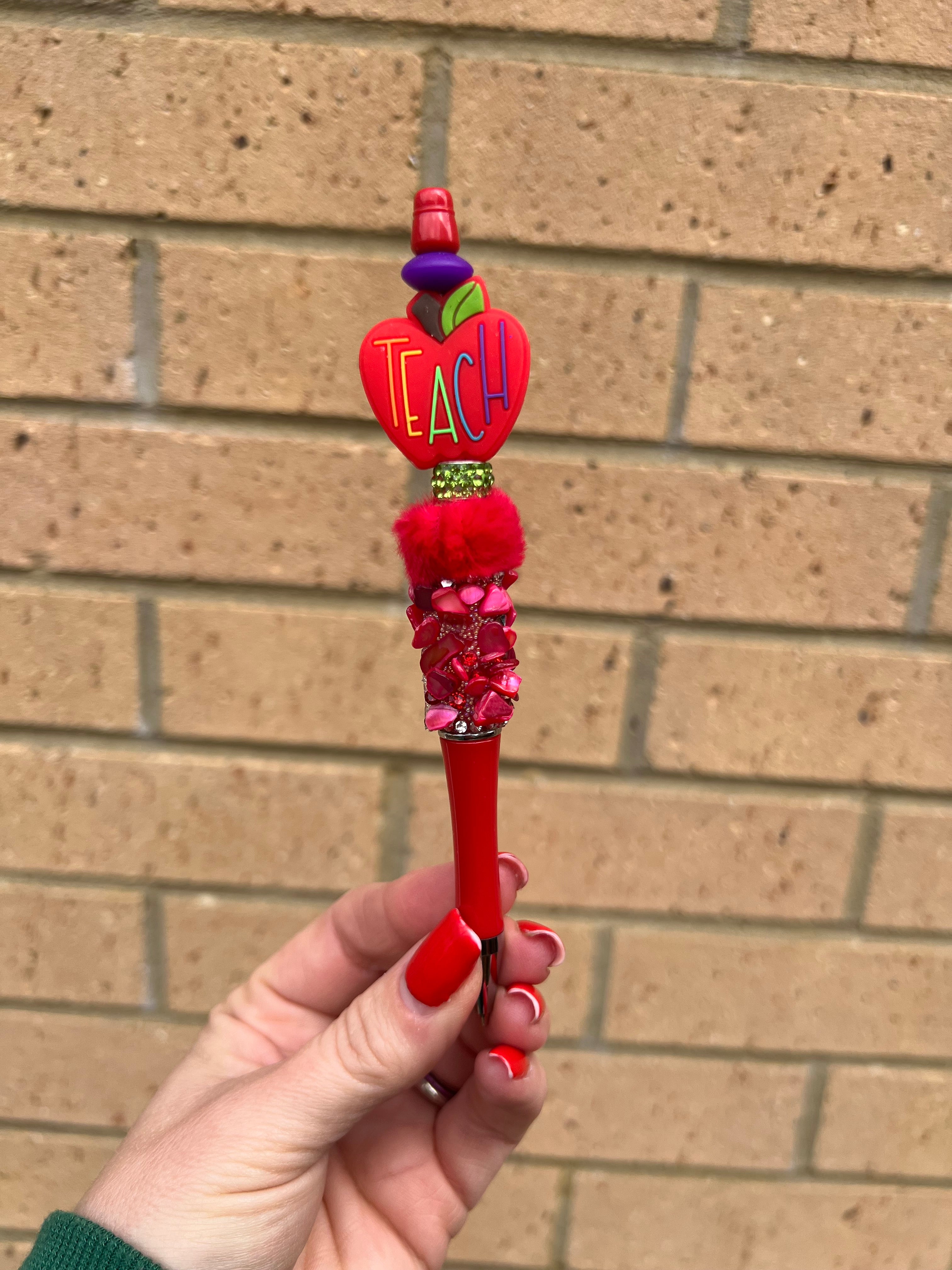 Pre made Custom Beaded Pens (standard size)