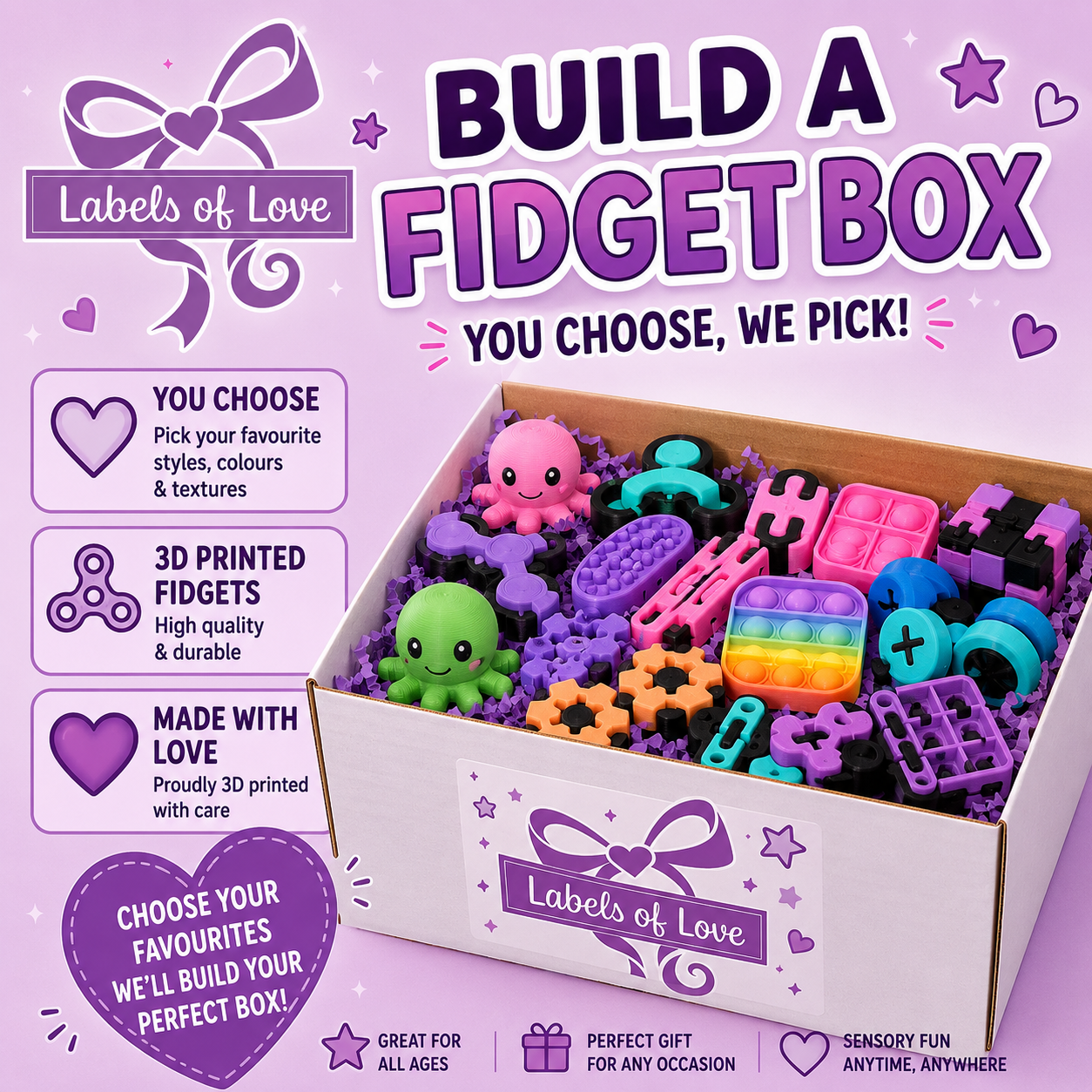 Build a Fidget Box – Create Your Perfect Sensory Bundle | Labels of Love