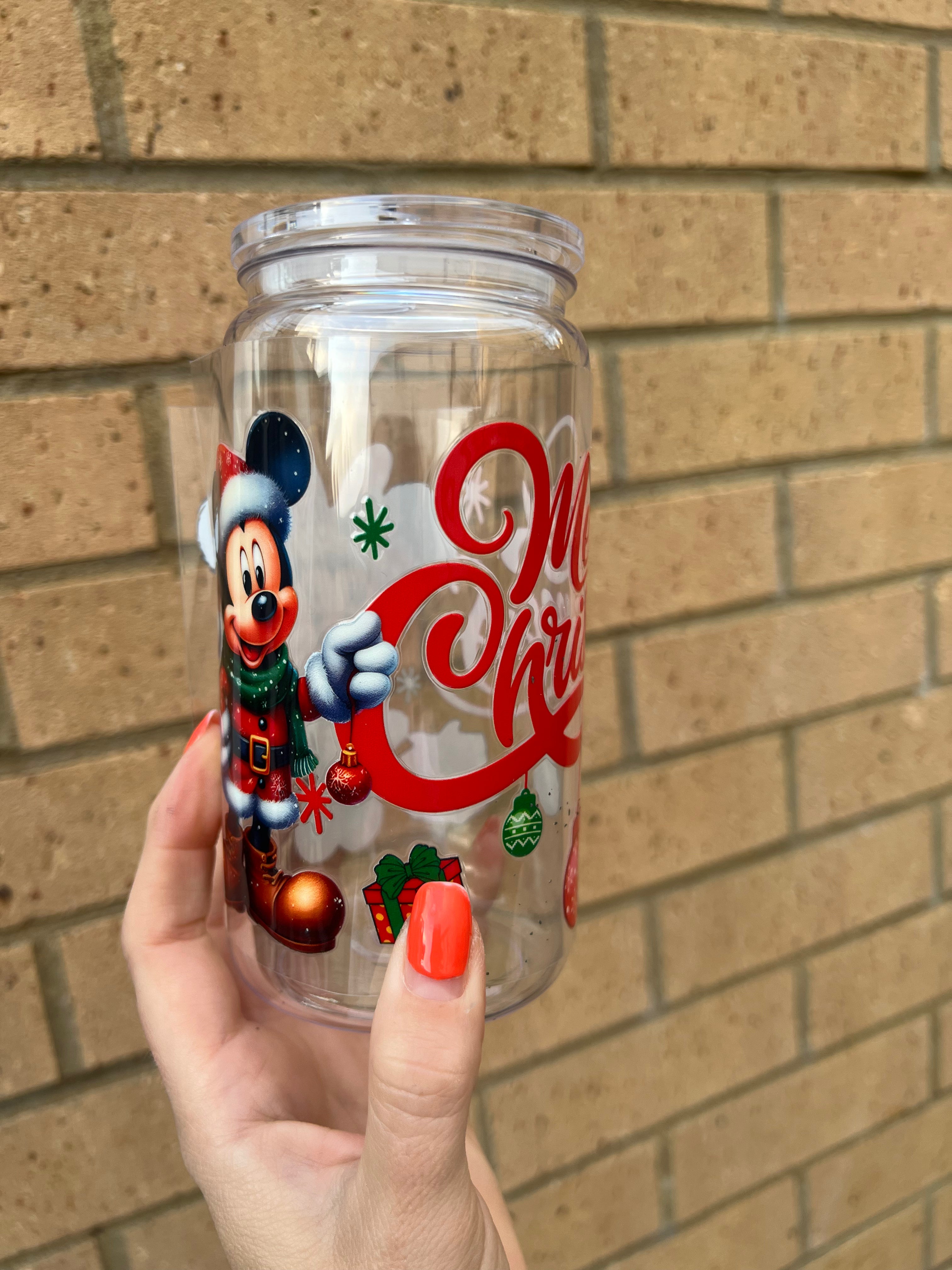 Kids Christmas Plastic Tumblers