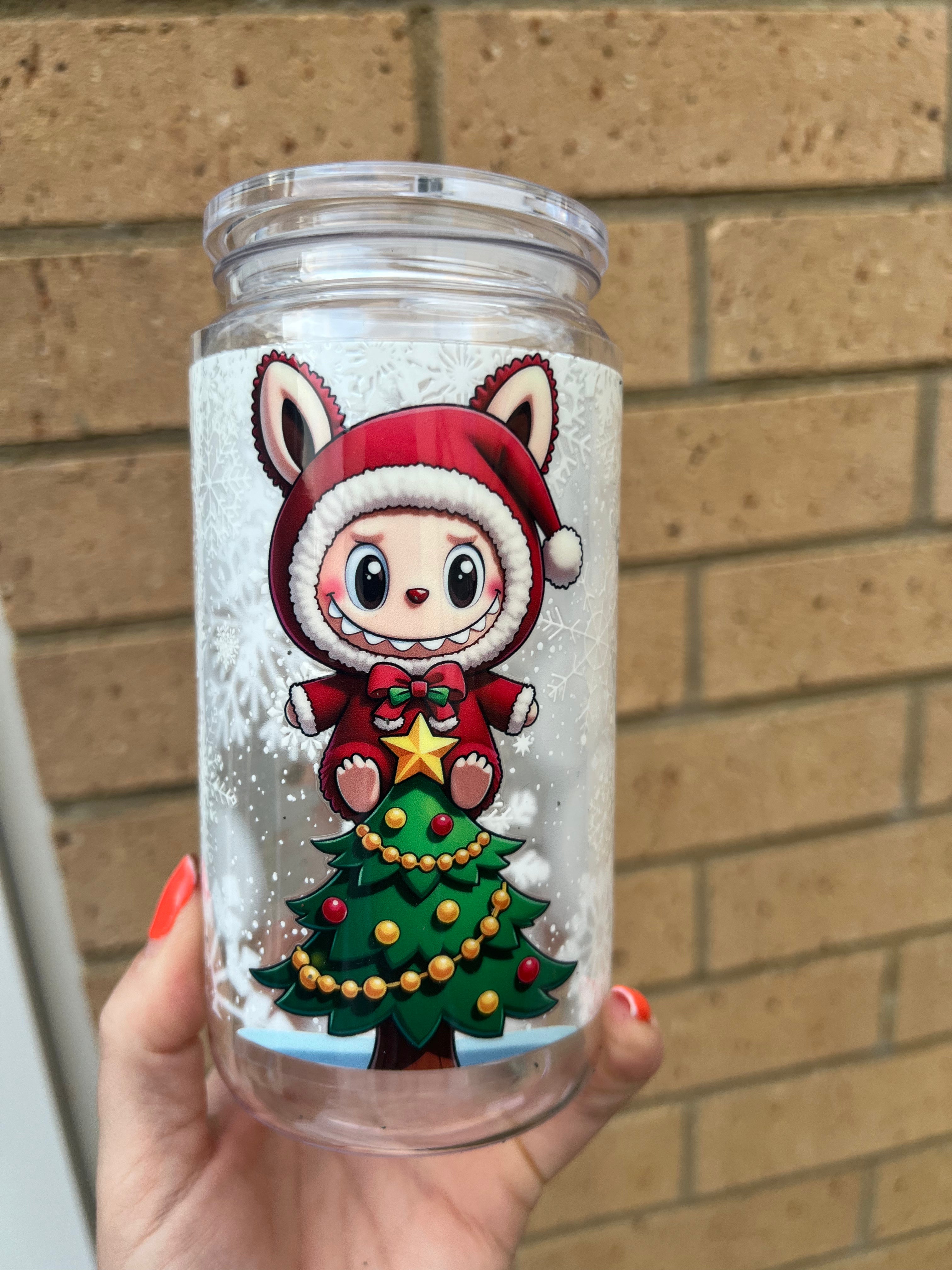 Kids Christmas Plastic Tumblers