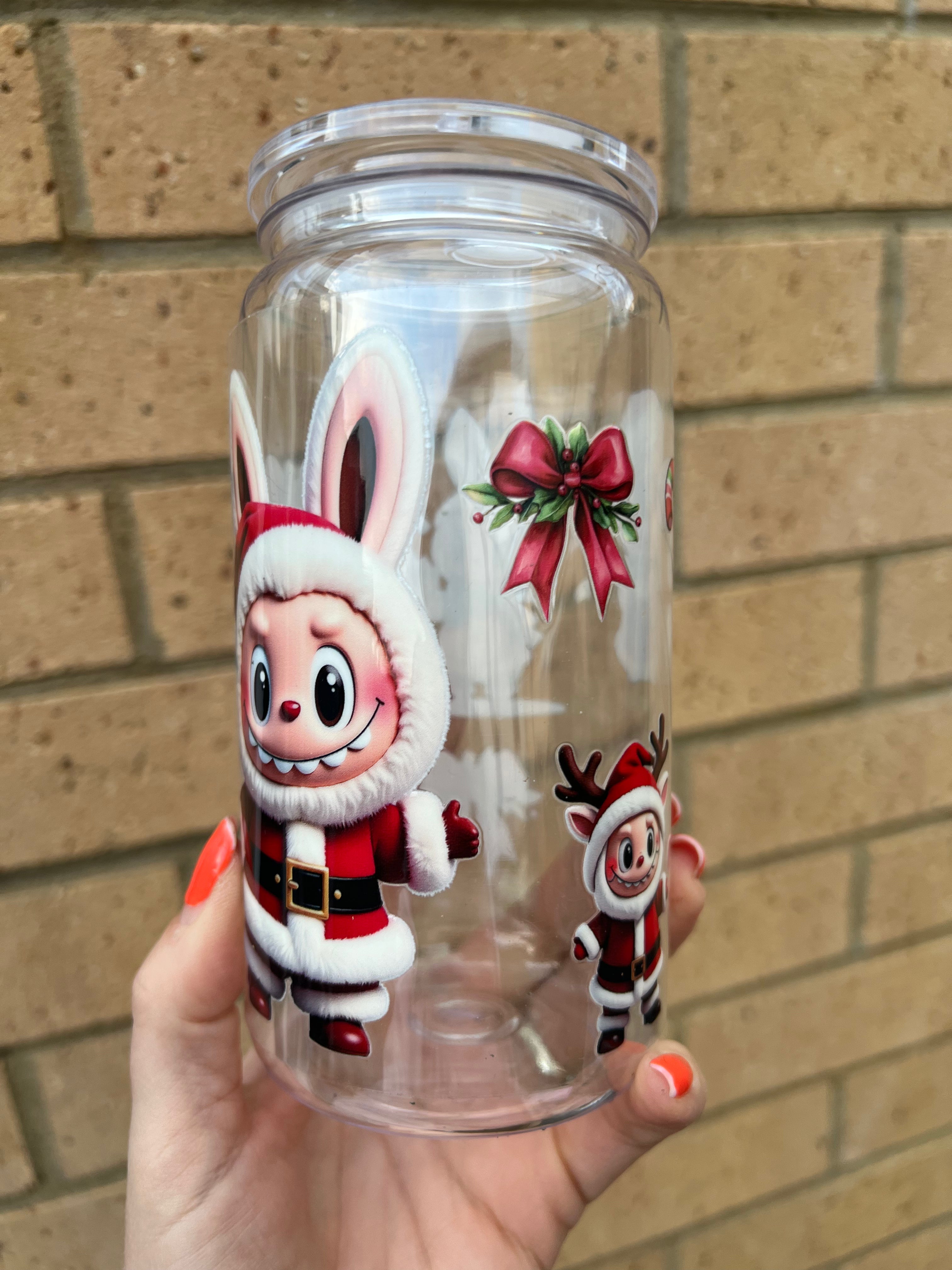 Kids Christmas Plastic Tumblers