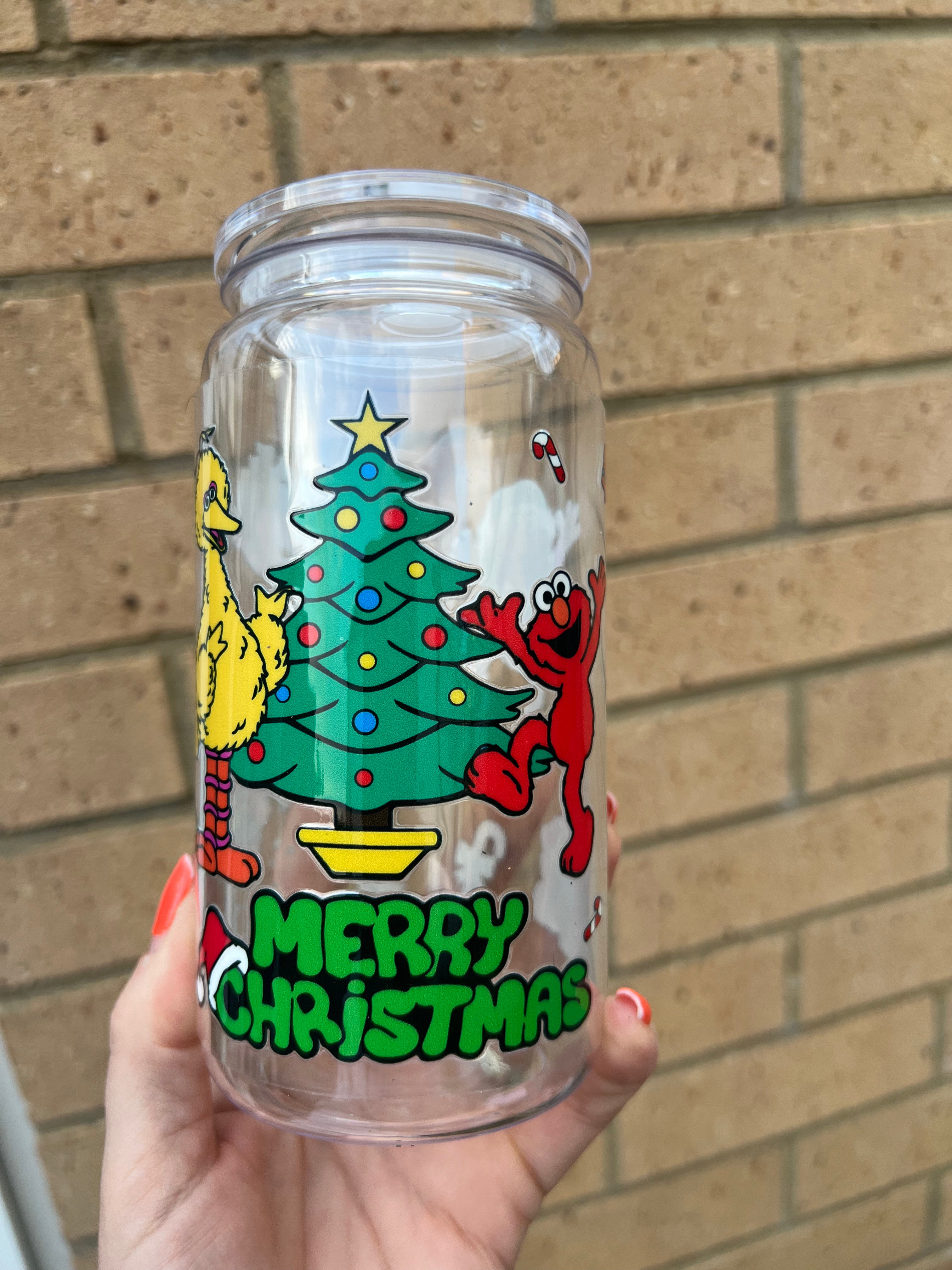 Kids Christmas Plastic Tumblers