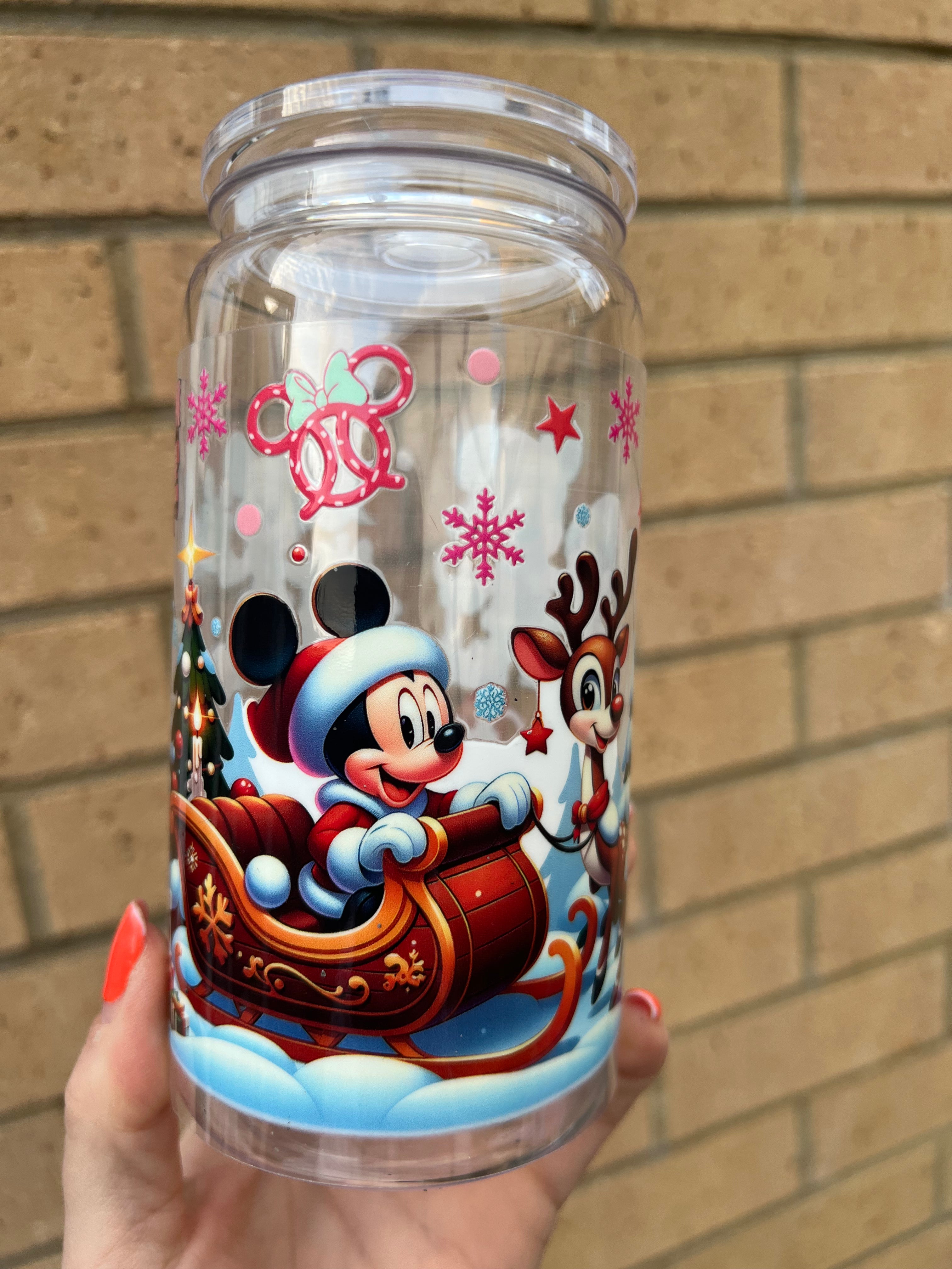 Kids Christmas Plastic Tumblers