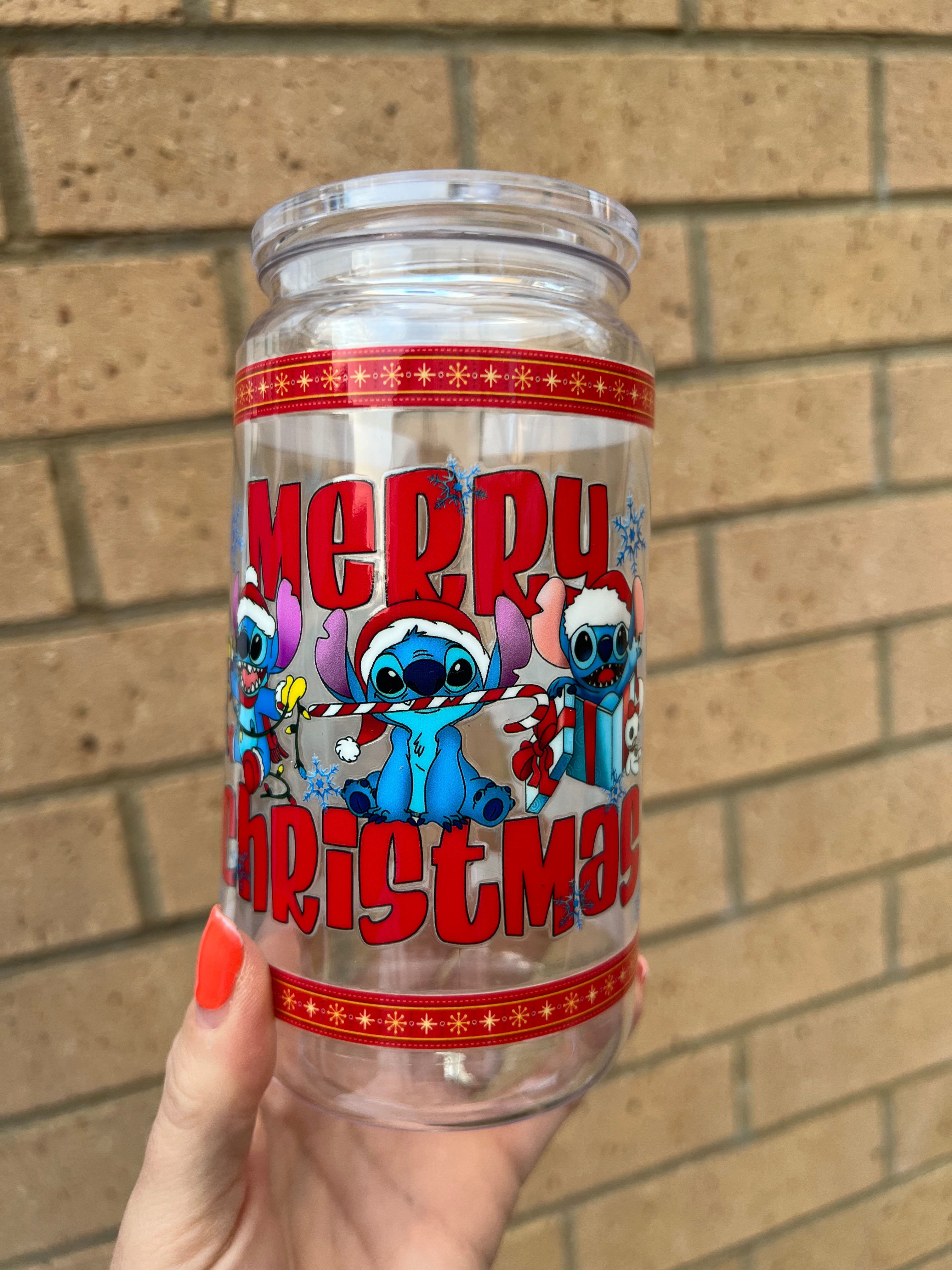 Kids Christmas Plastic Tumblers