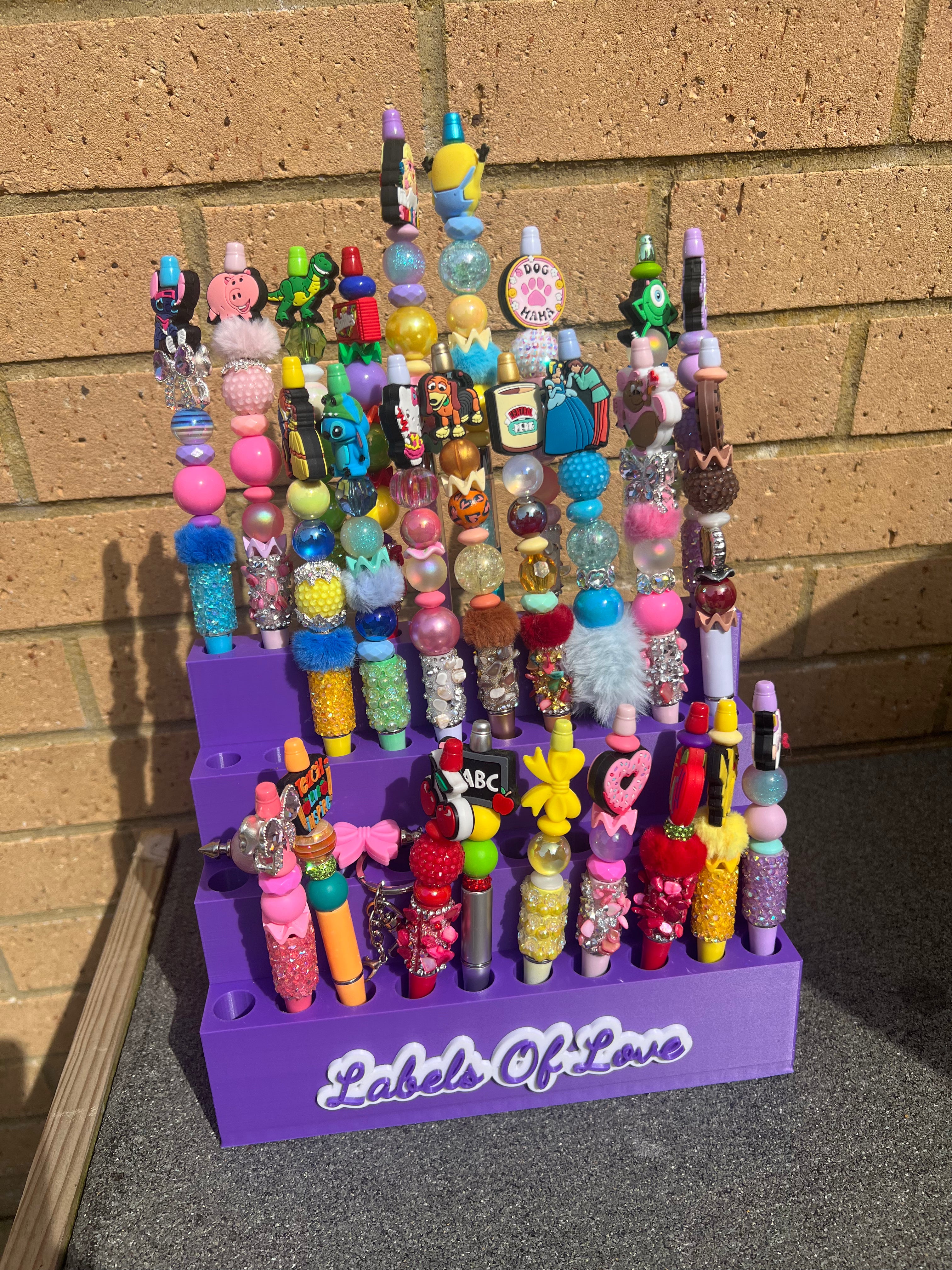Pre made Custom Beaded Pen (extended size)