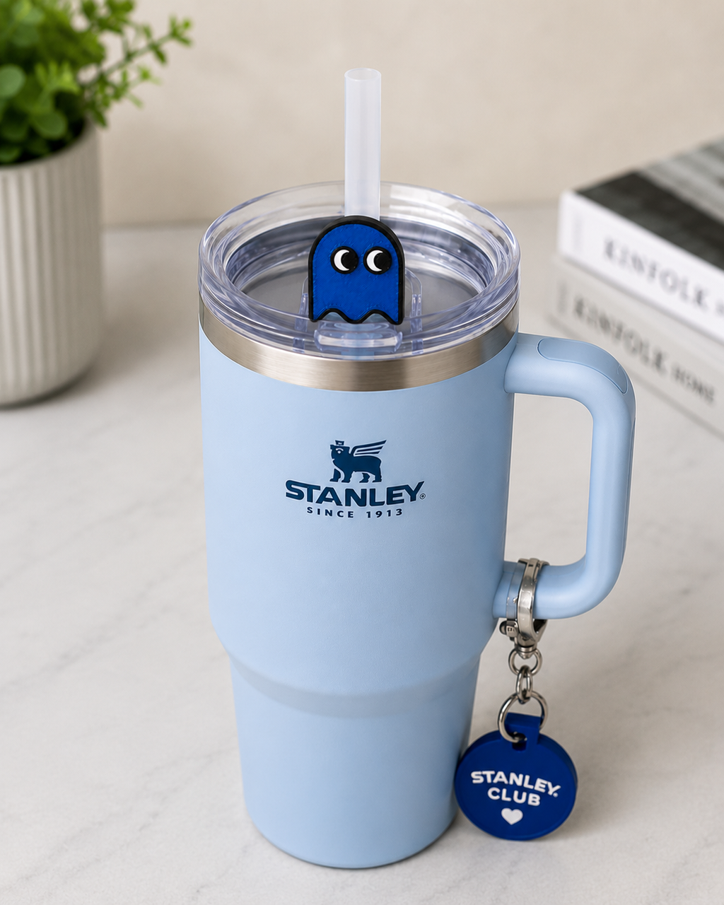Ghostly Straw Topper