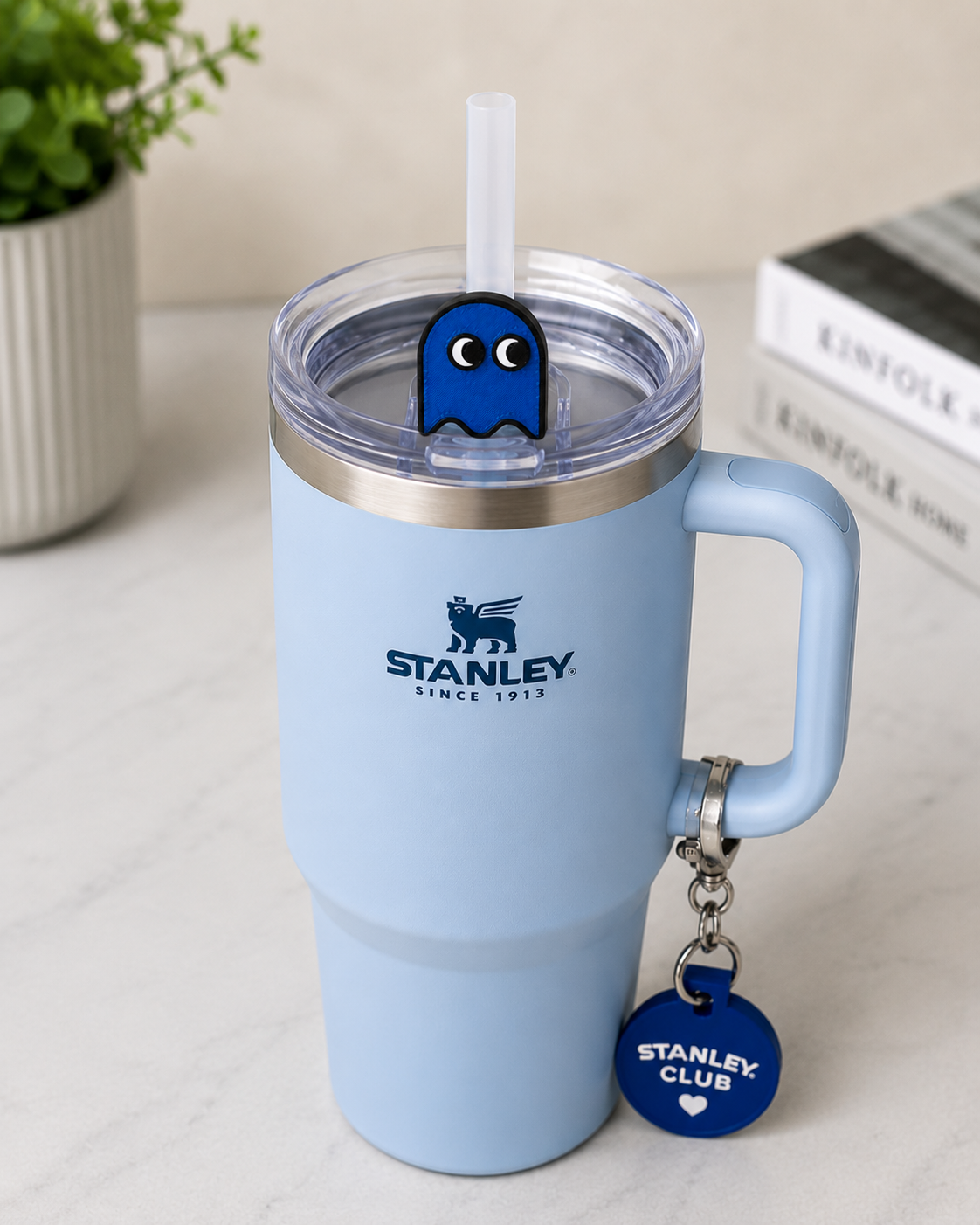 Ghostly Straw Topper