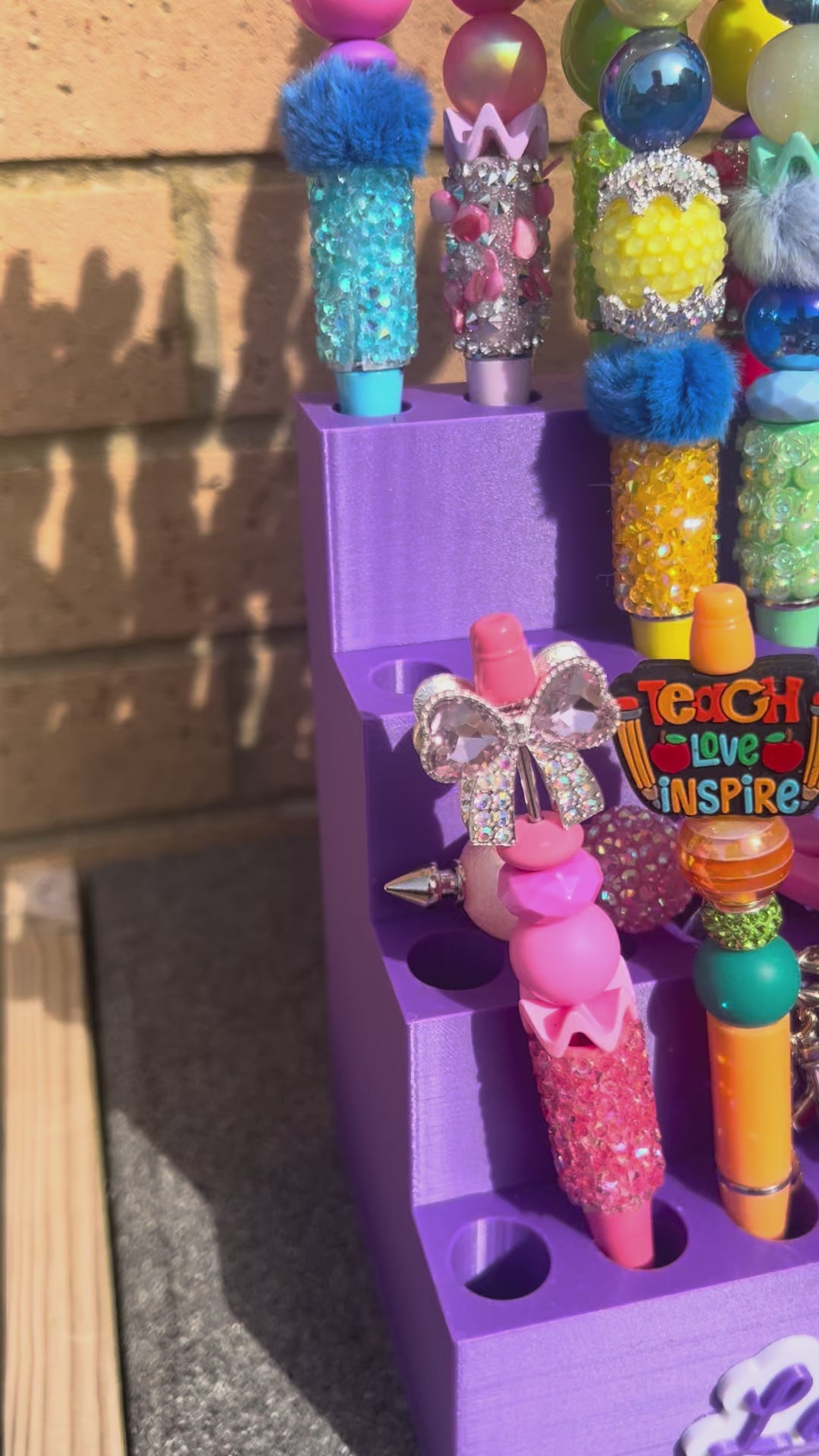 Pre made Custom Beaded Pen (extended size)